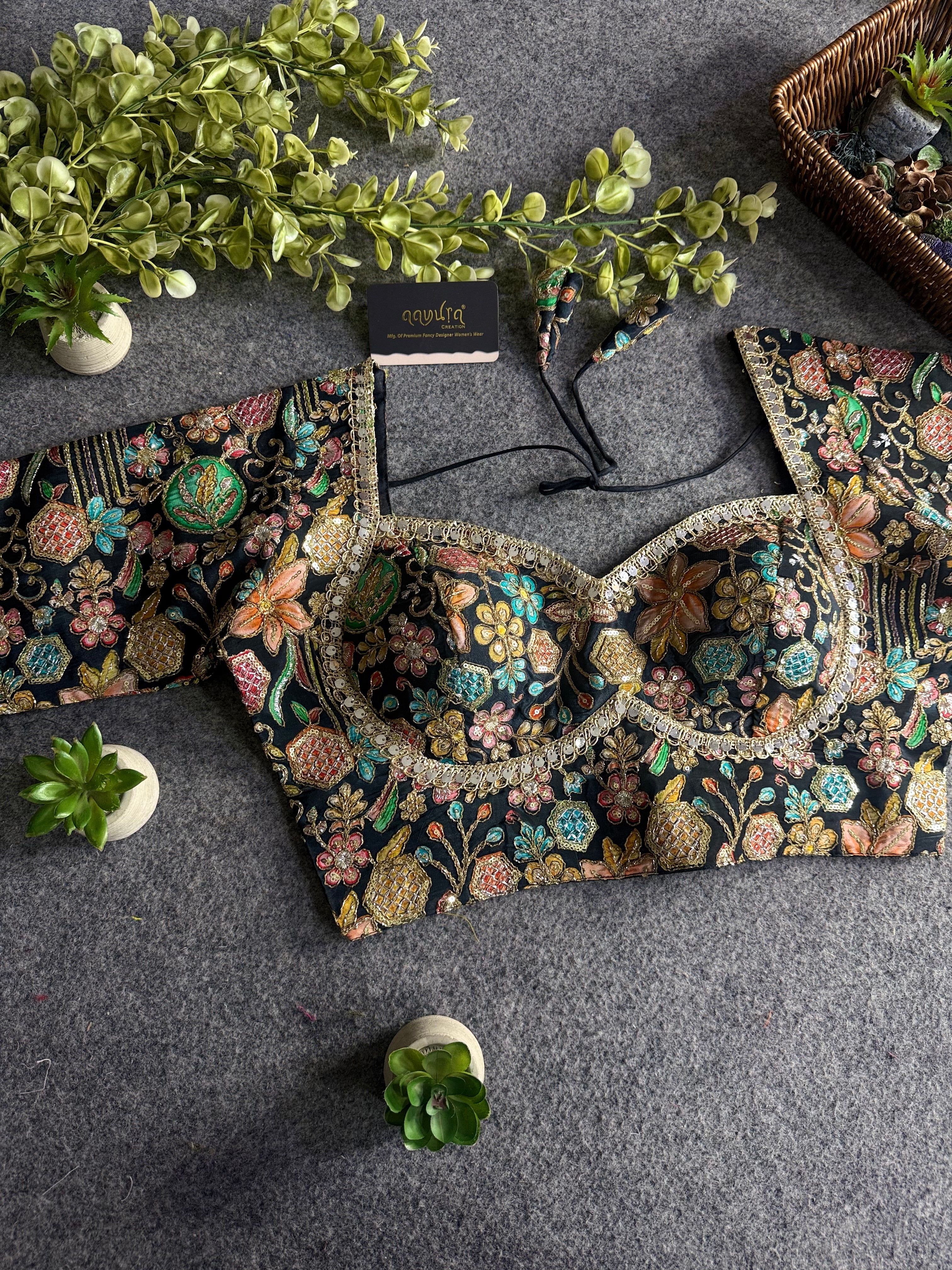 Sharvya Natural Crepe Blouse