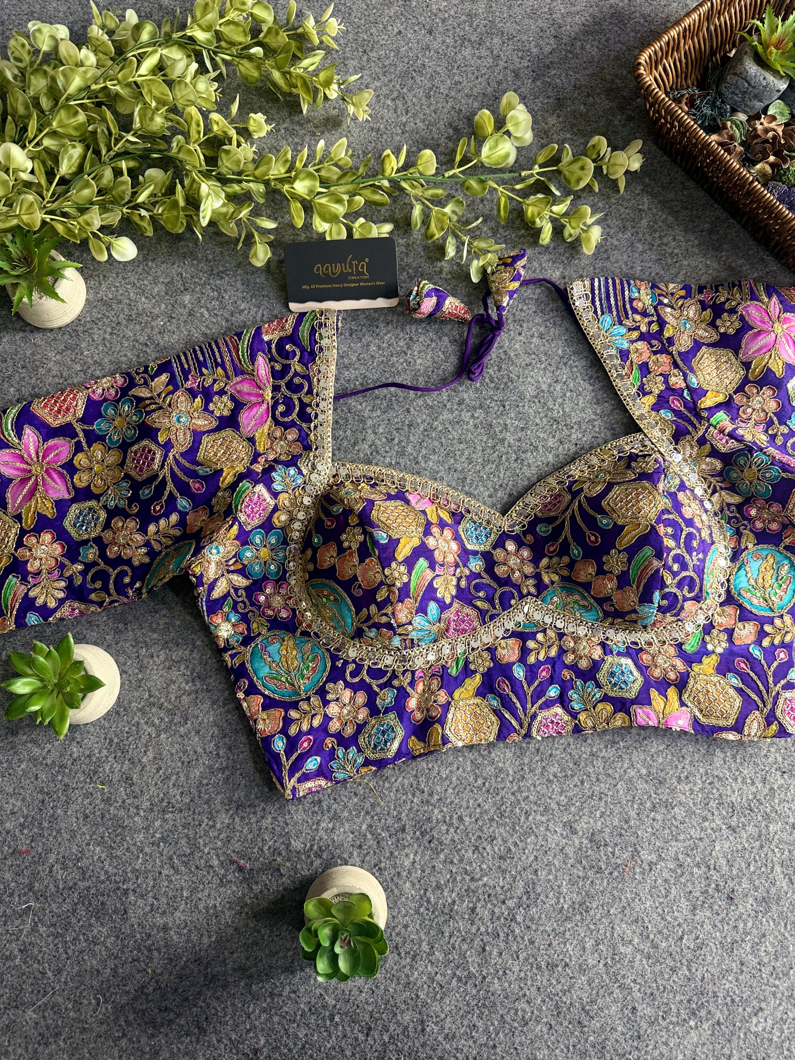 Sharvya Natural Crepe Blouse