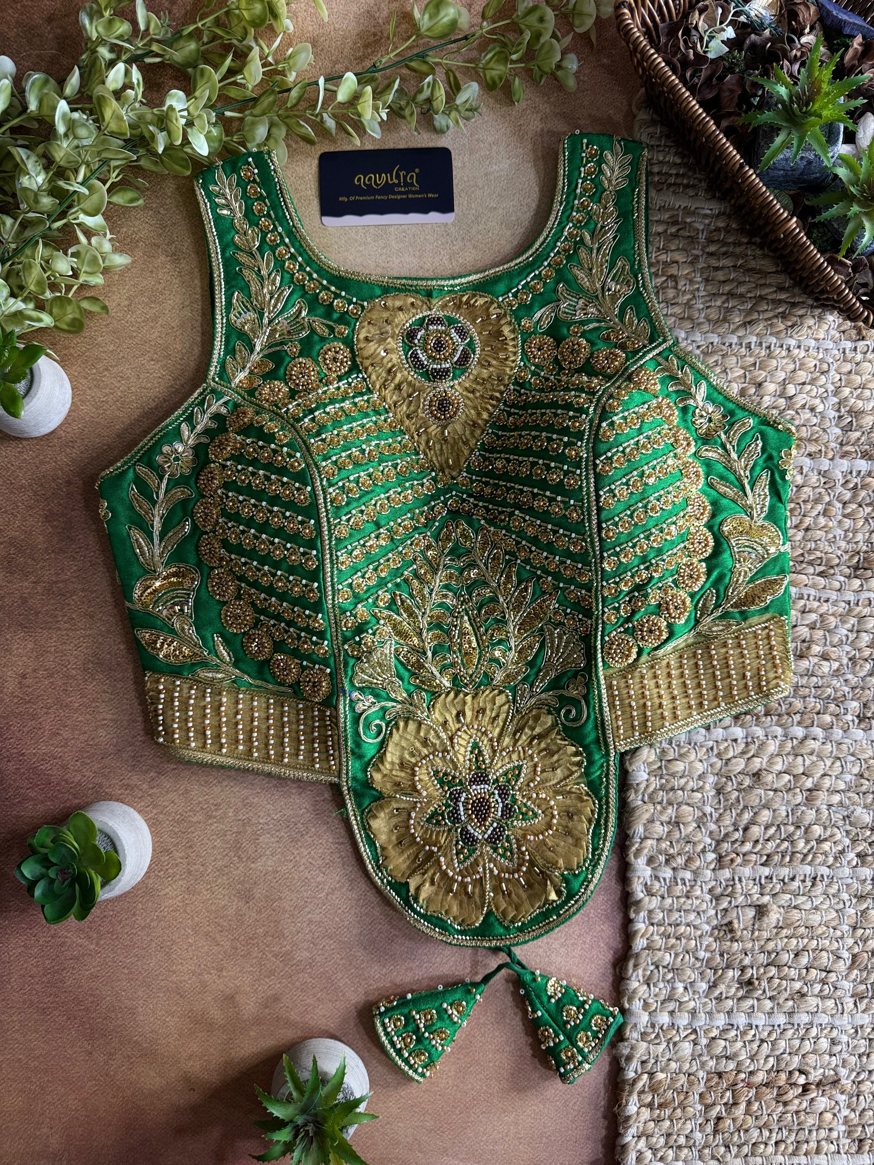Saanvika Beadwork Blouse