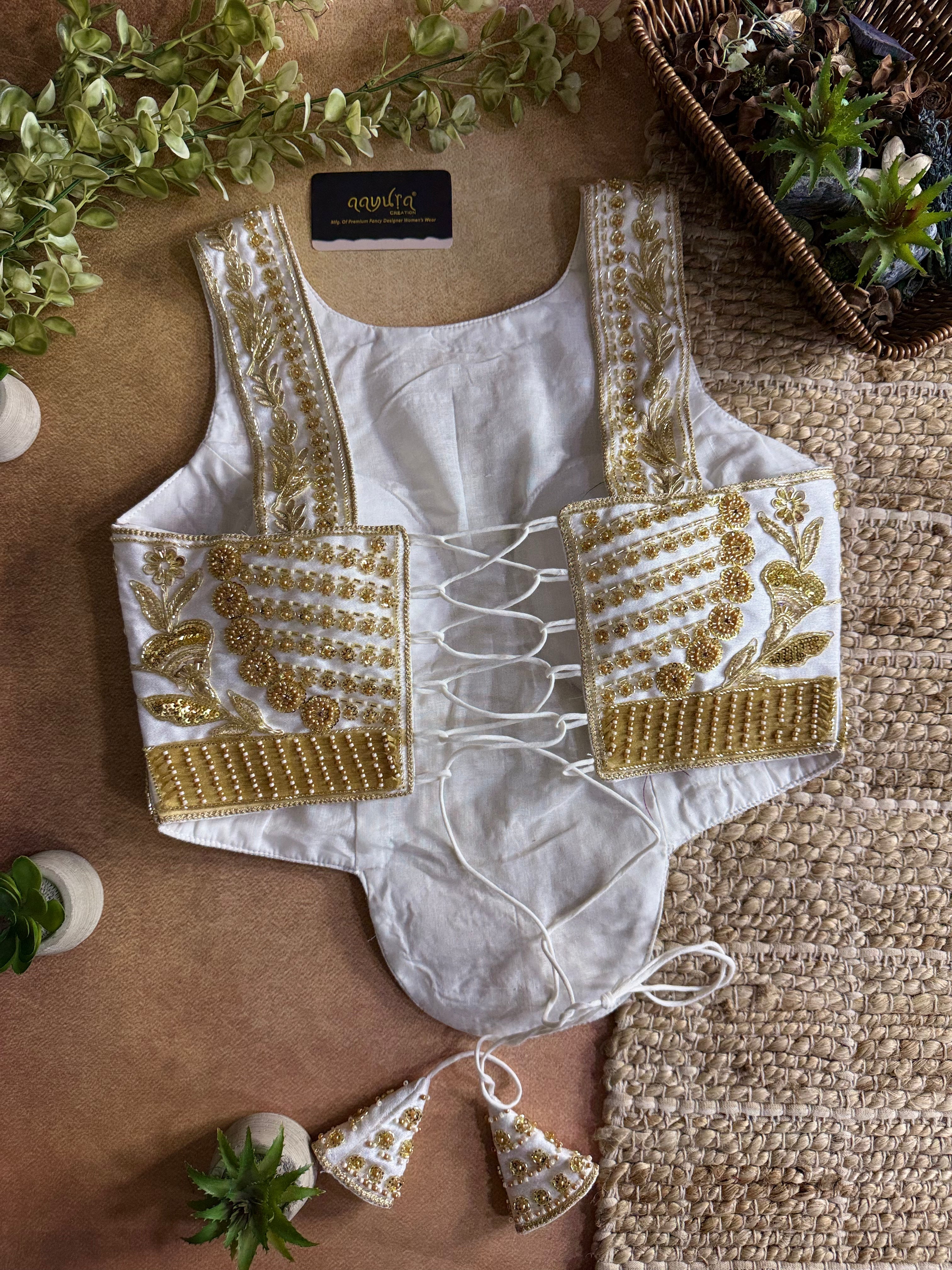 Saanvika Beadwork Blouse