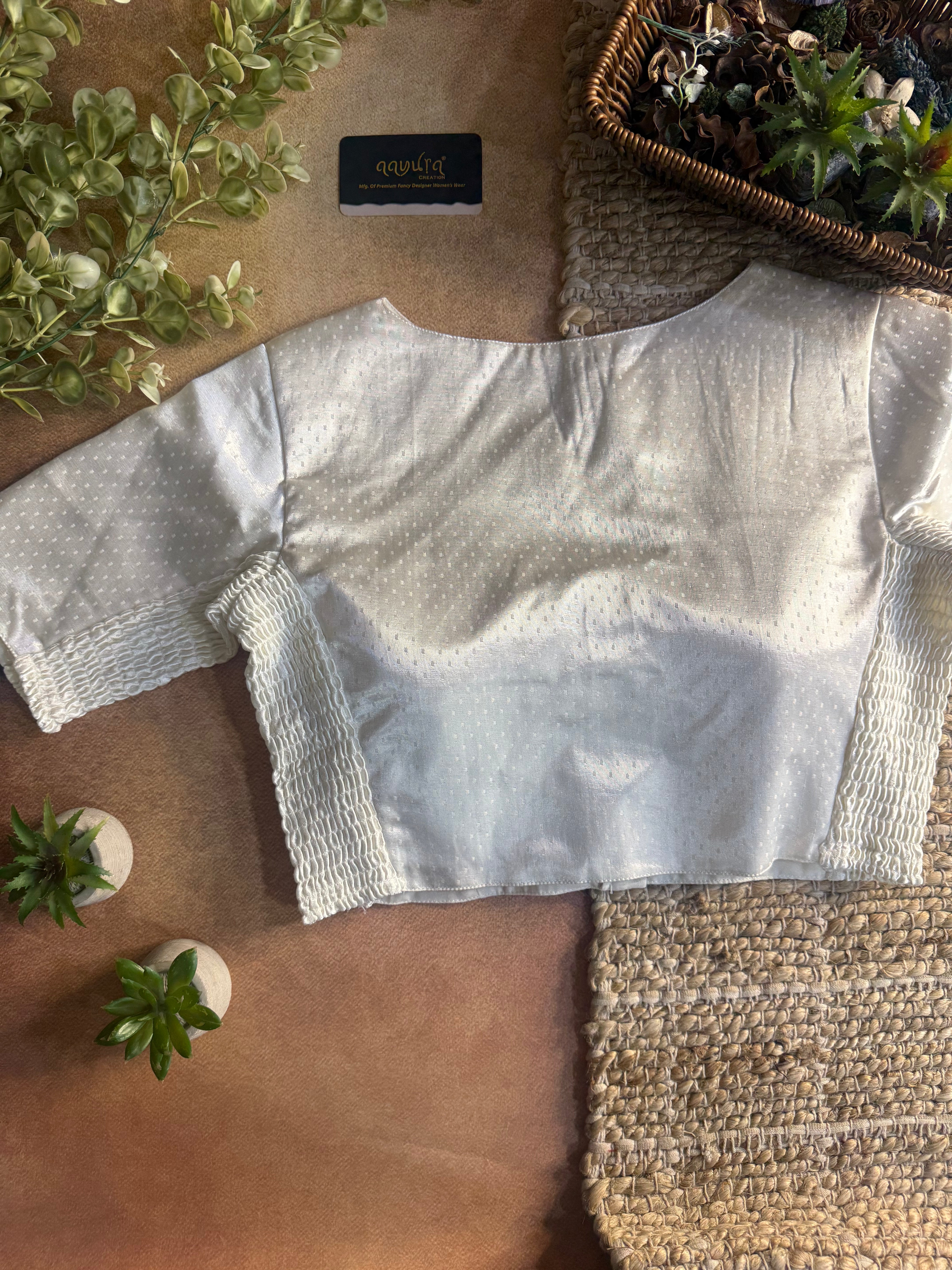Kashika Pure Gajji Silk Blouse