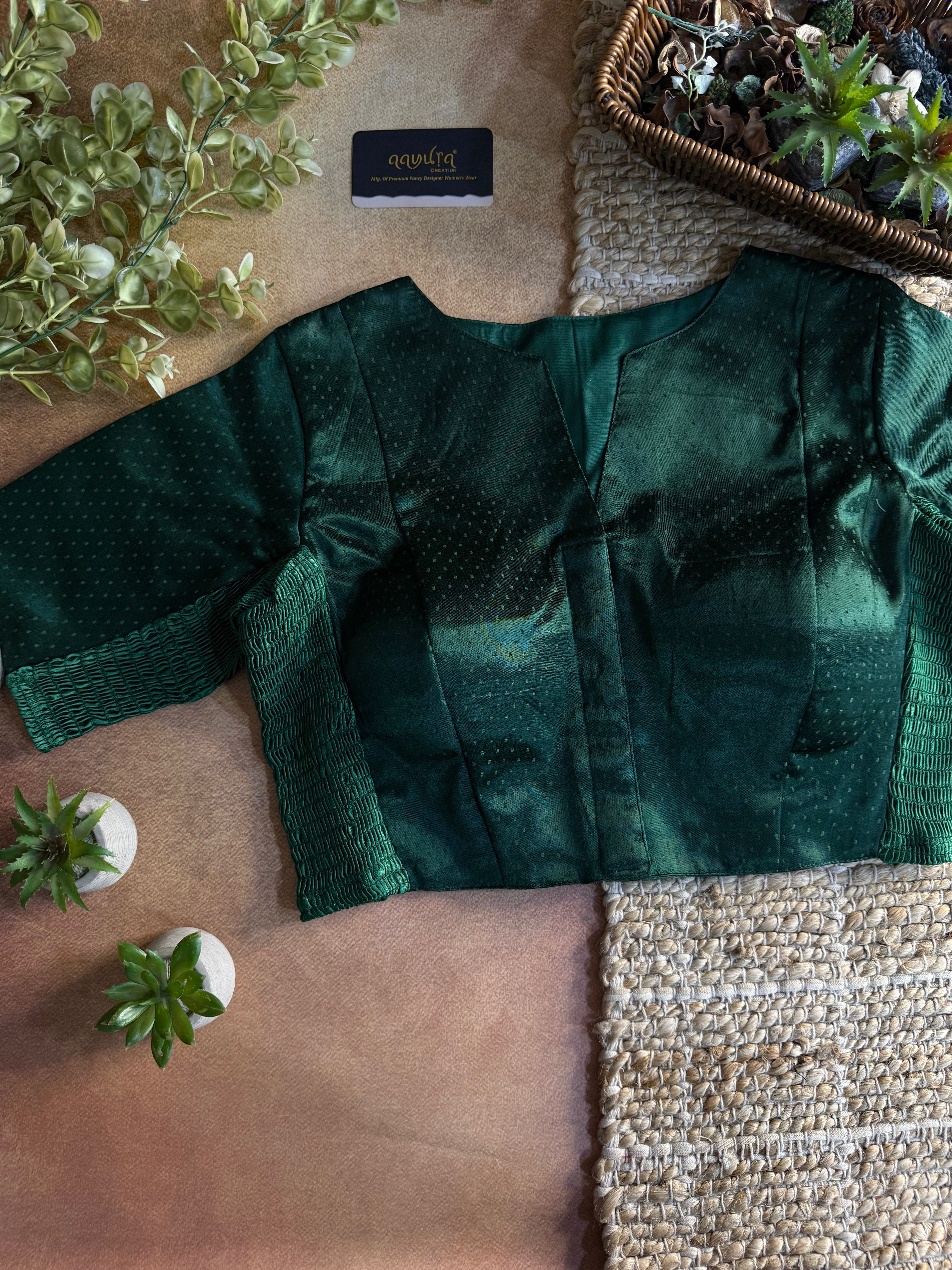 Kashika Pure Gajji Silk Blouse