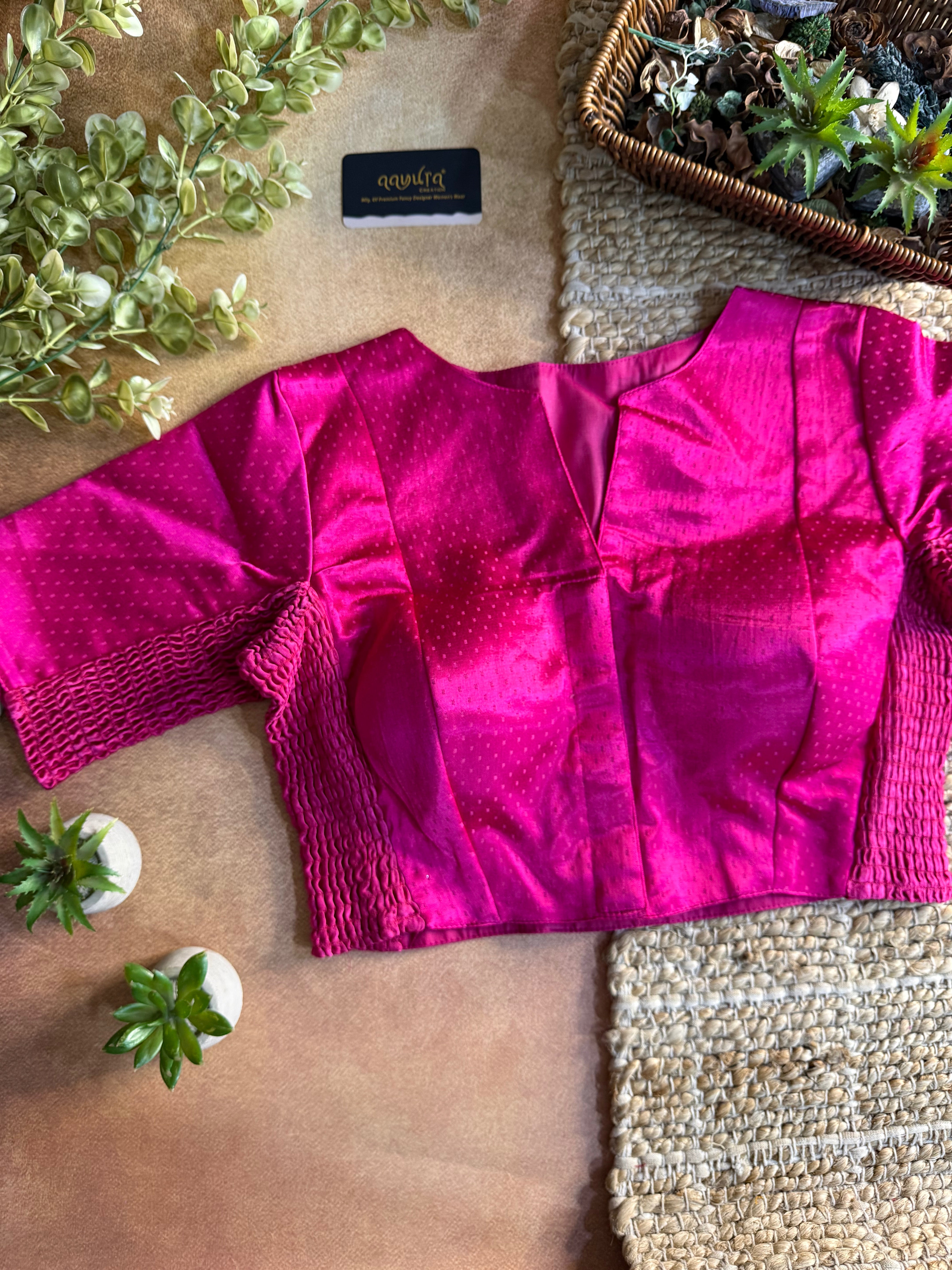 Kashika Pure Gajji Silk Blouse