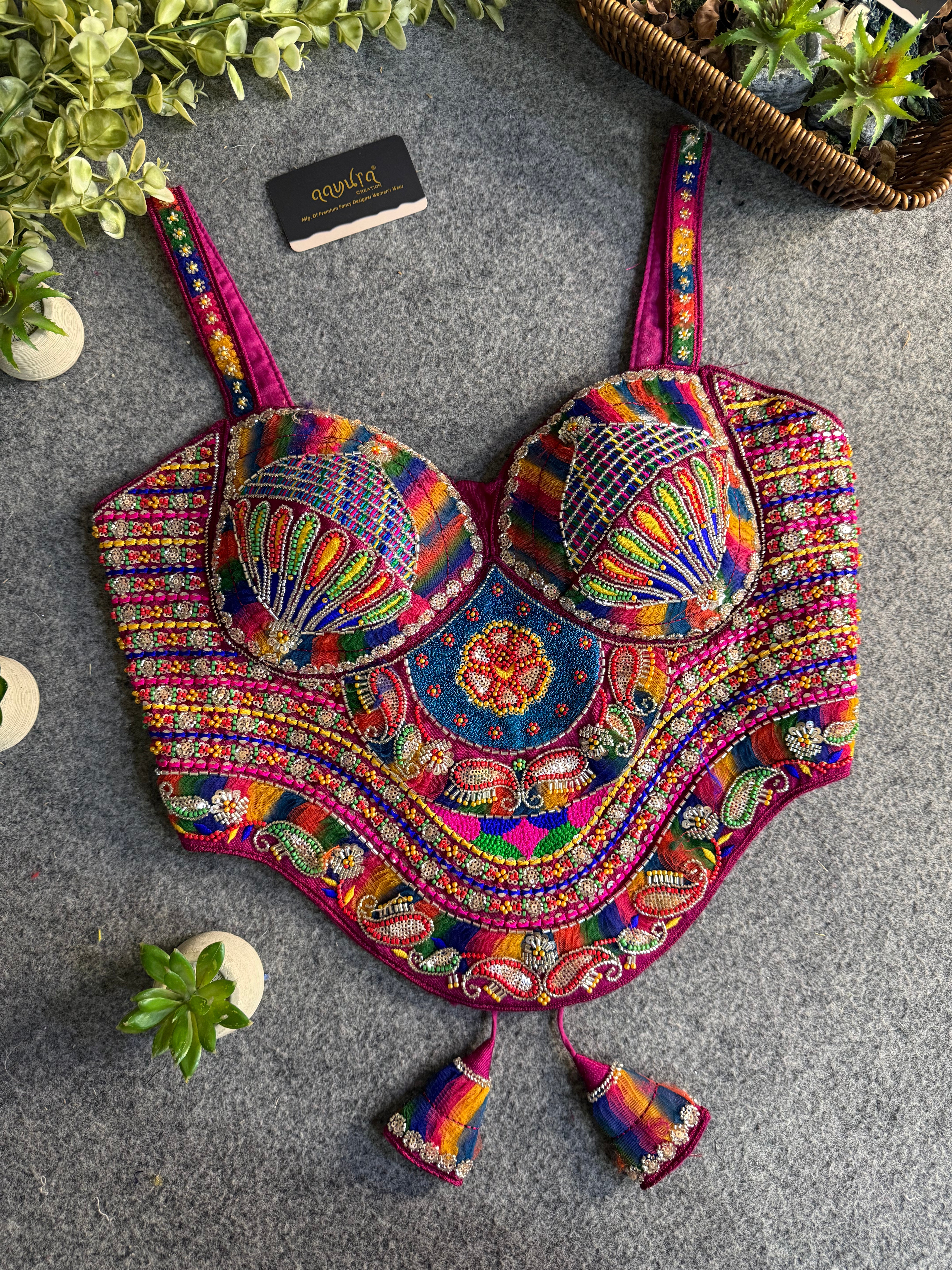 Meher Beadwork Designer Blouse