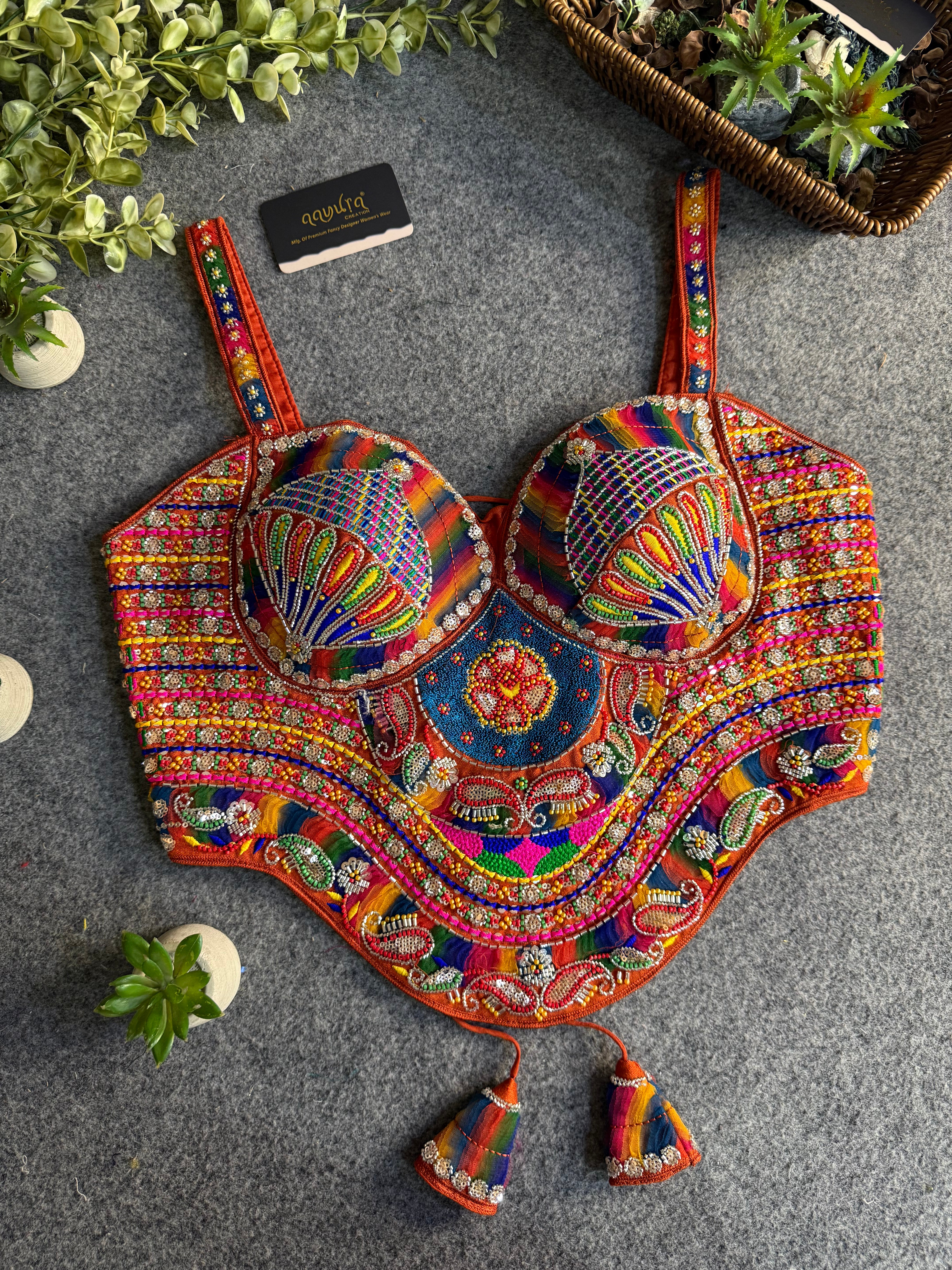 Meher Beadwork Designer Blouse