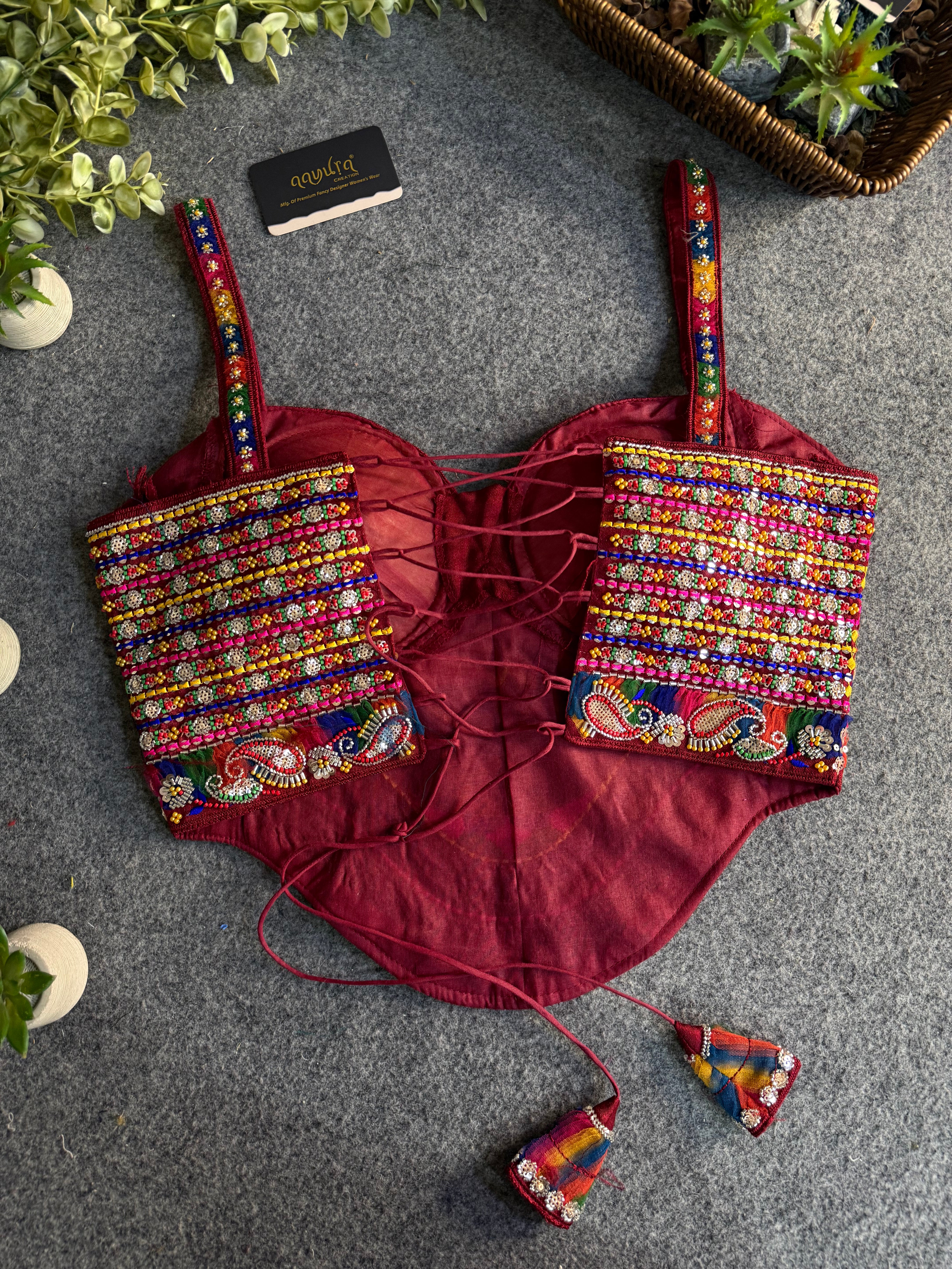 Meher Beadwork Designer Blouse