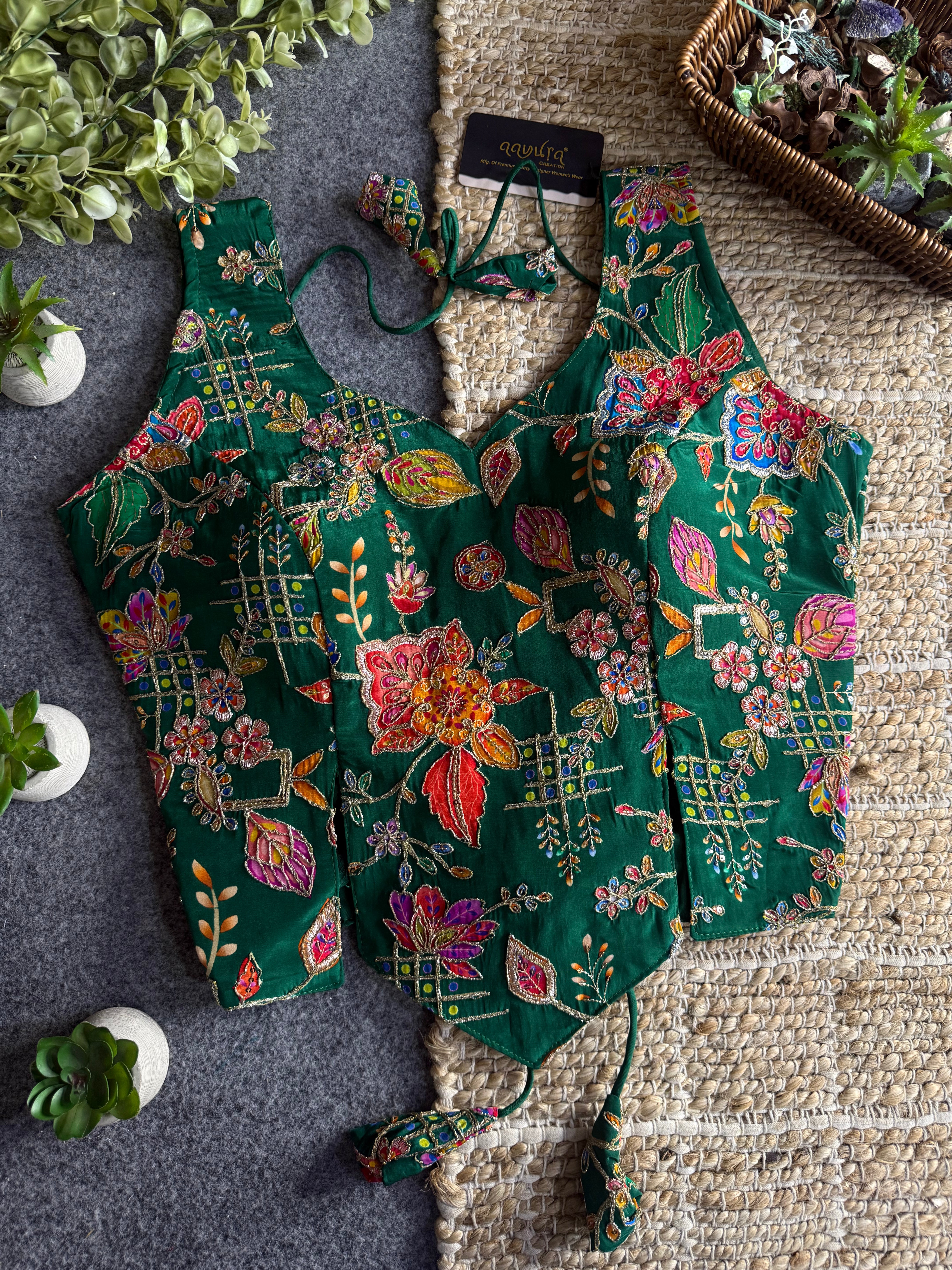 Vibha Position Work Blouse