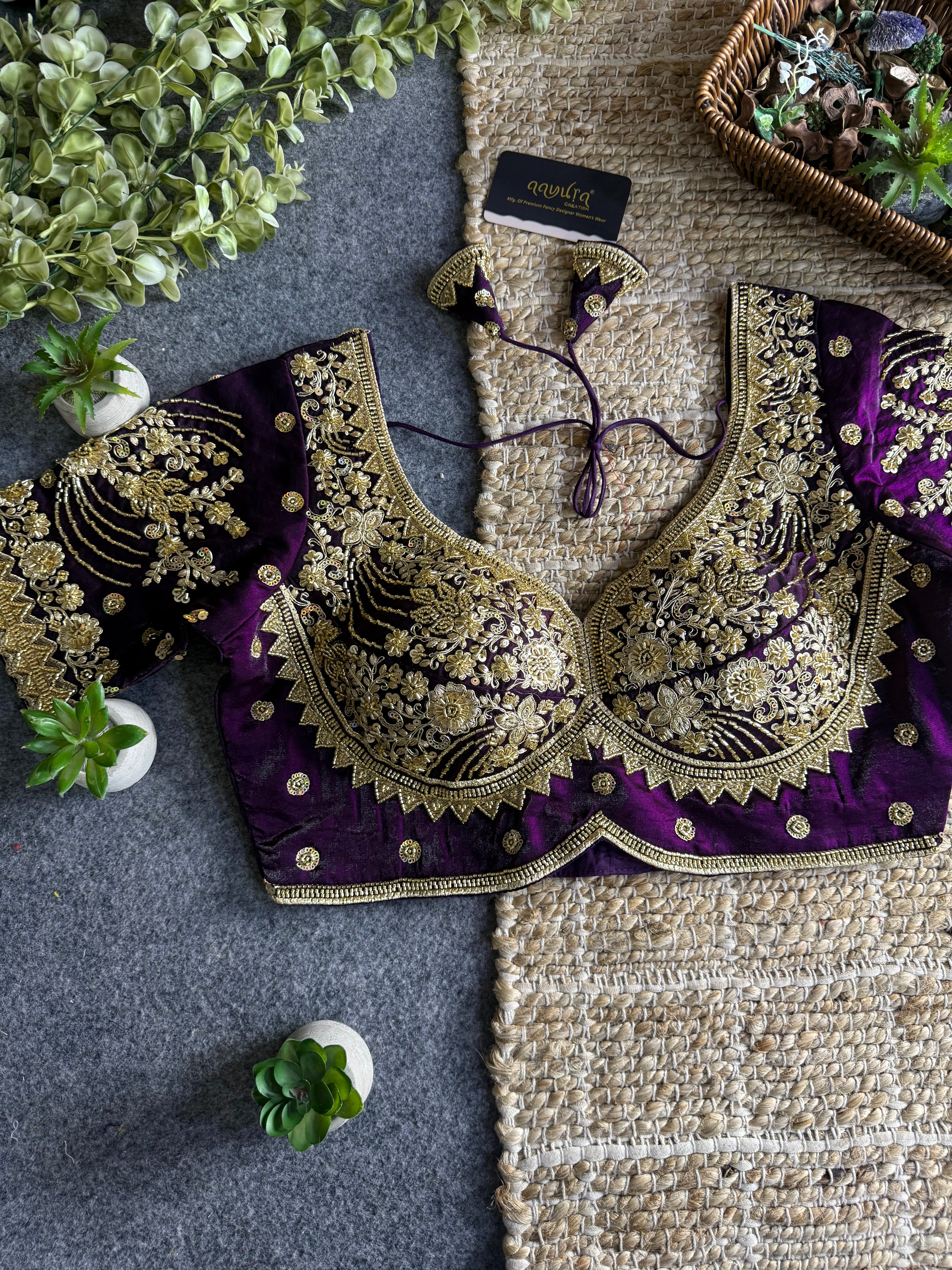 Shanaya Beads Work Blouse