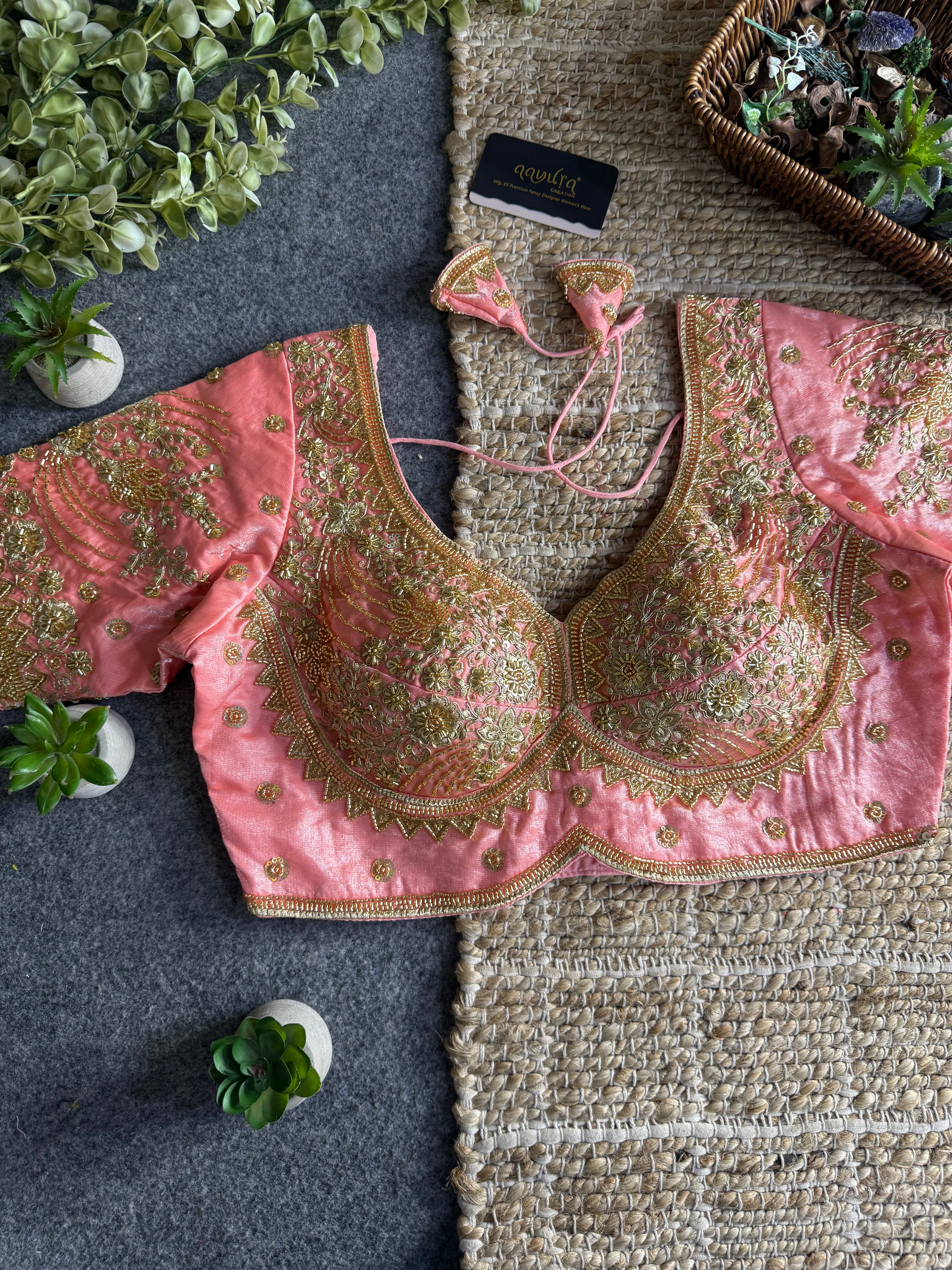 Shanaya Beads Work Blouse