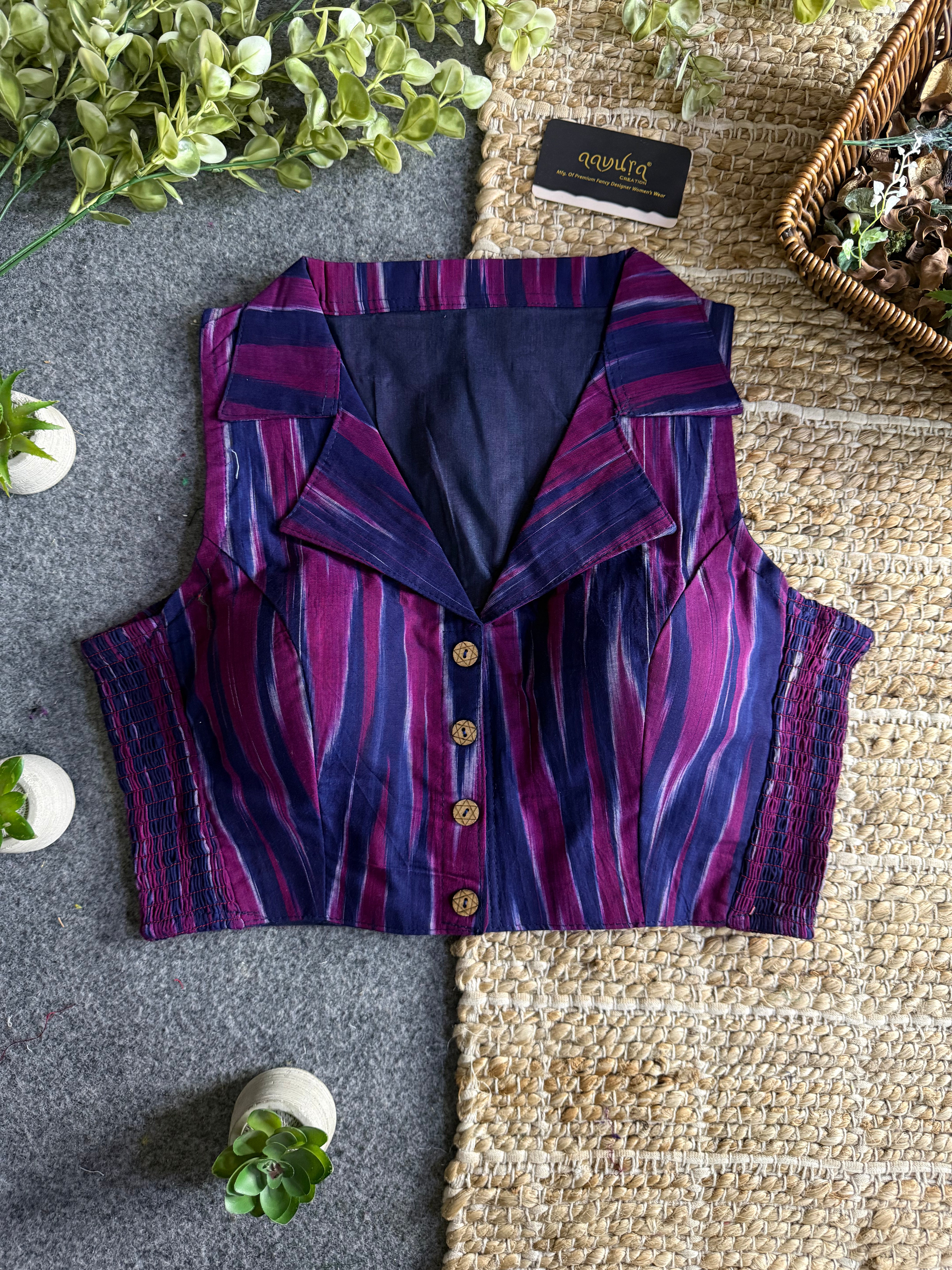 Comfort Fit Ikkath Streachable Blouse