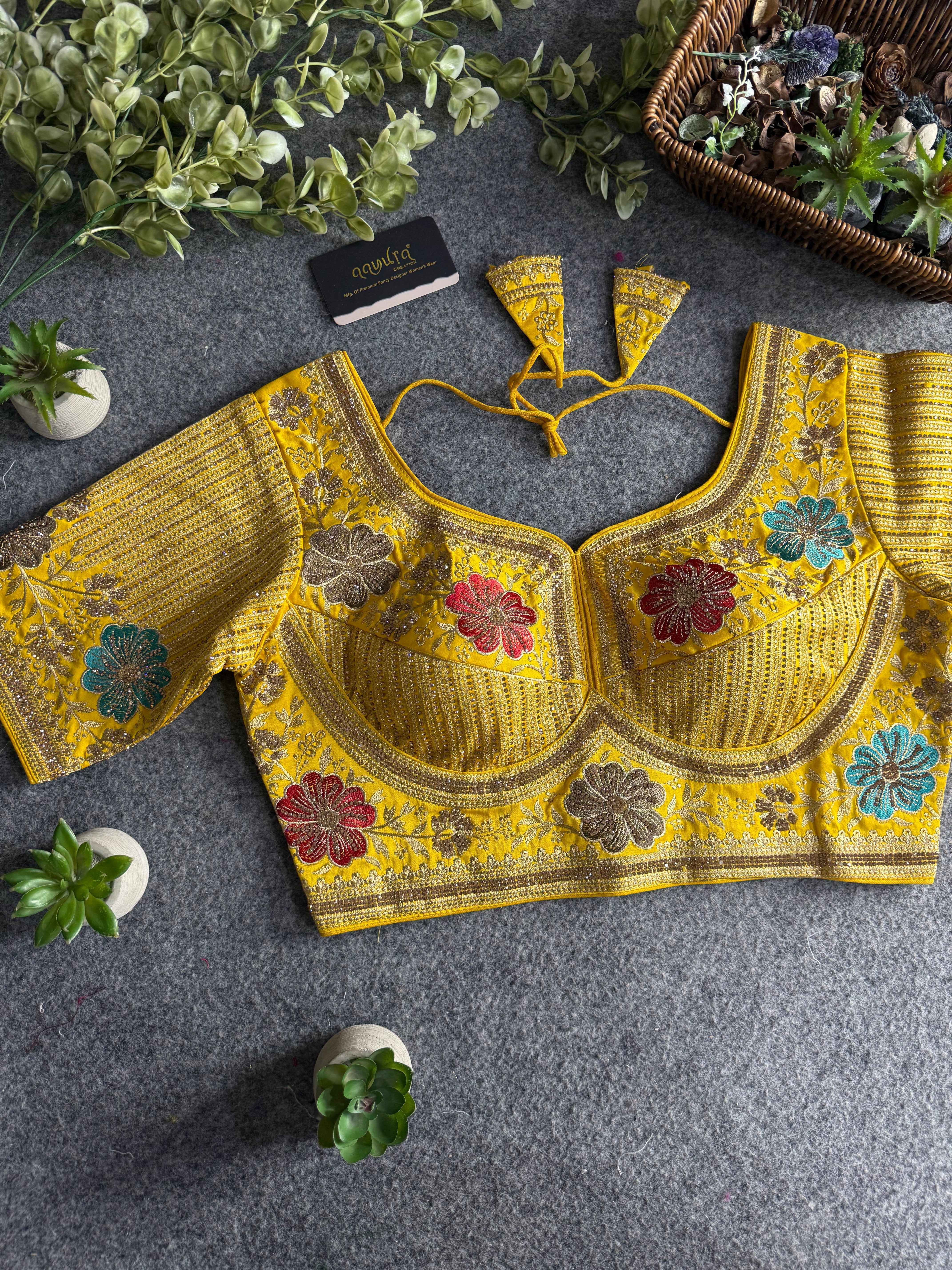 Nalini Malai Satin Blouse