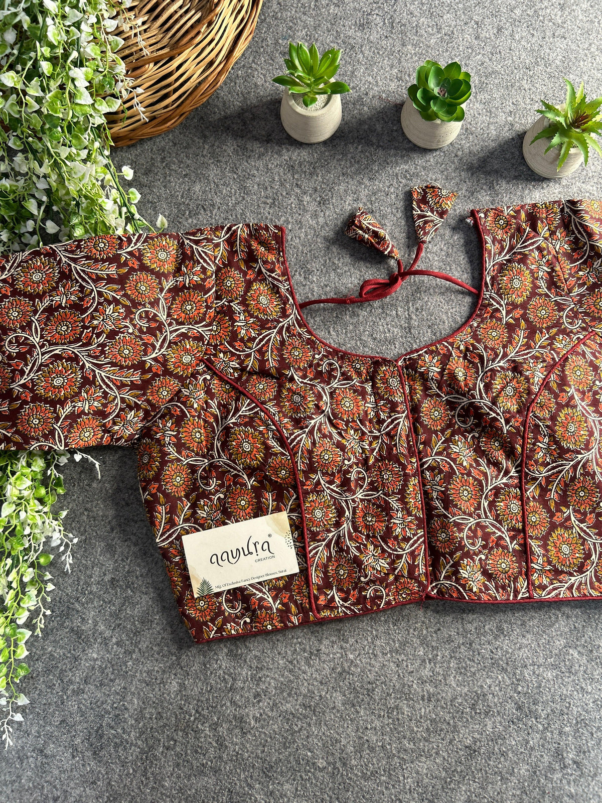 Pure cotton Ajrakh Print