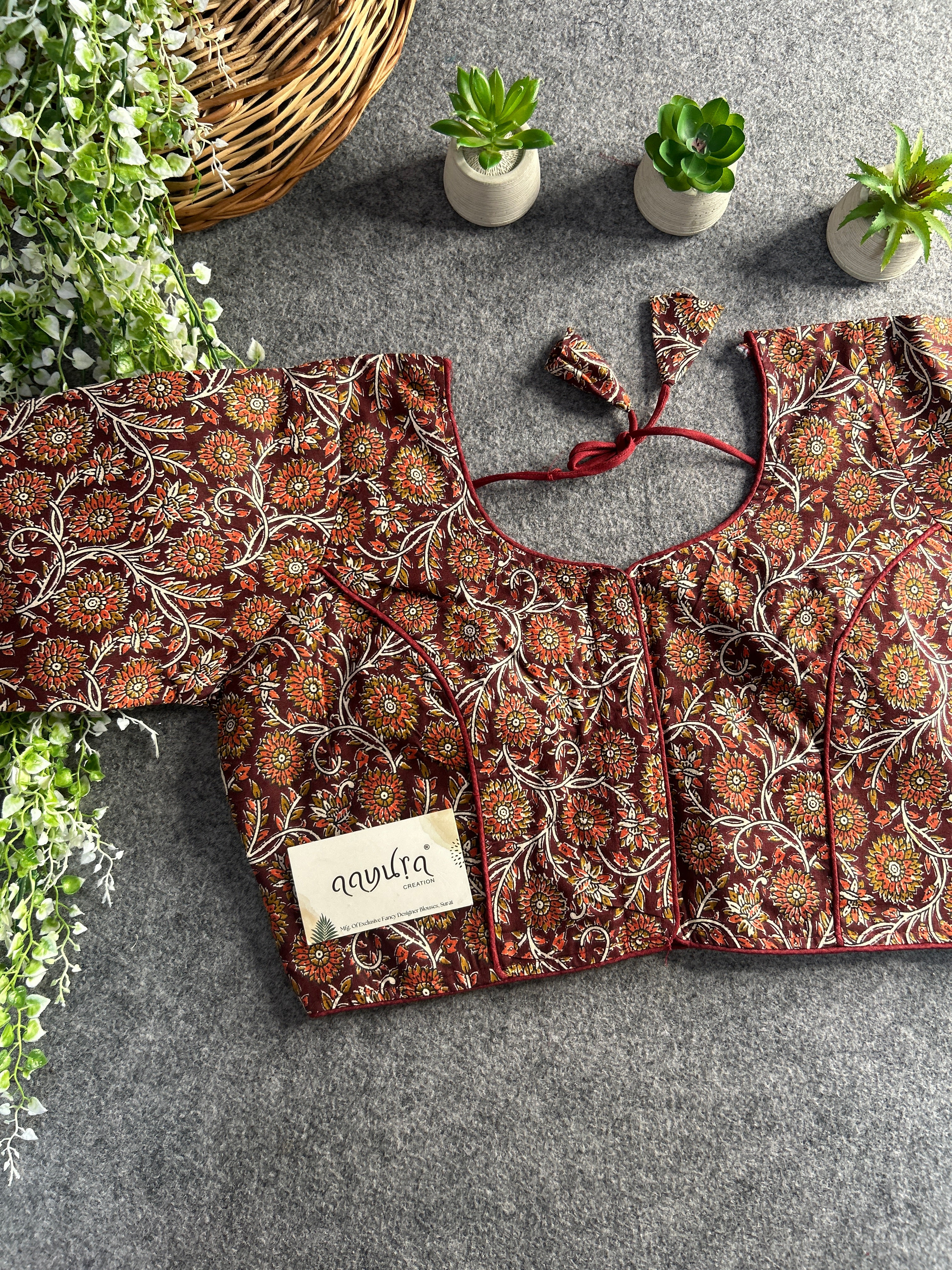 Pure cotton Ajrakh Print