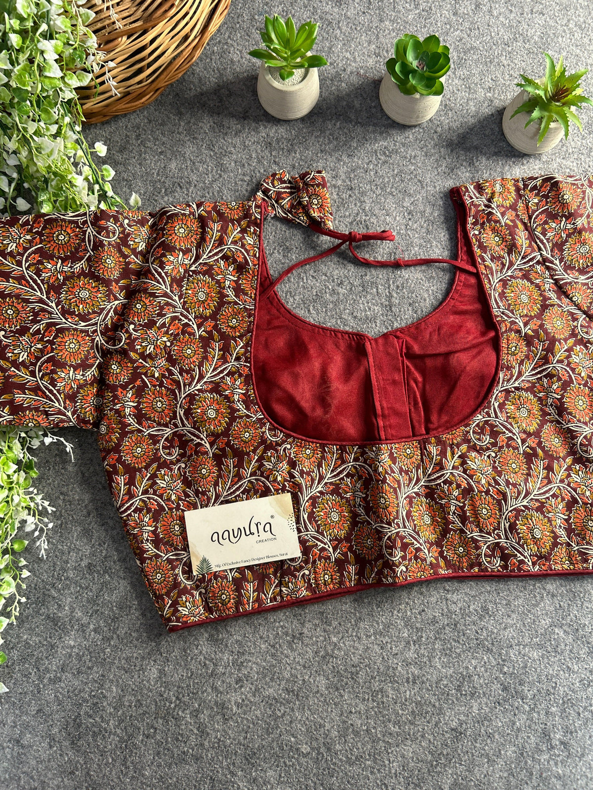 Pure cotton Ajrakh Print