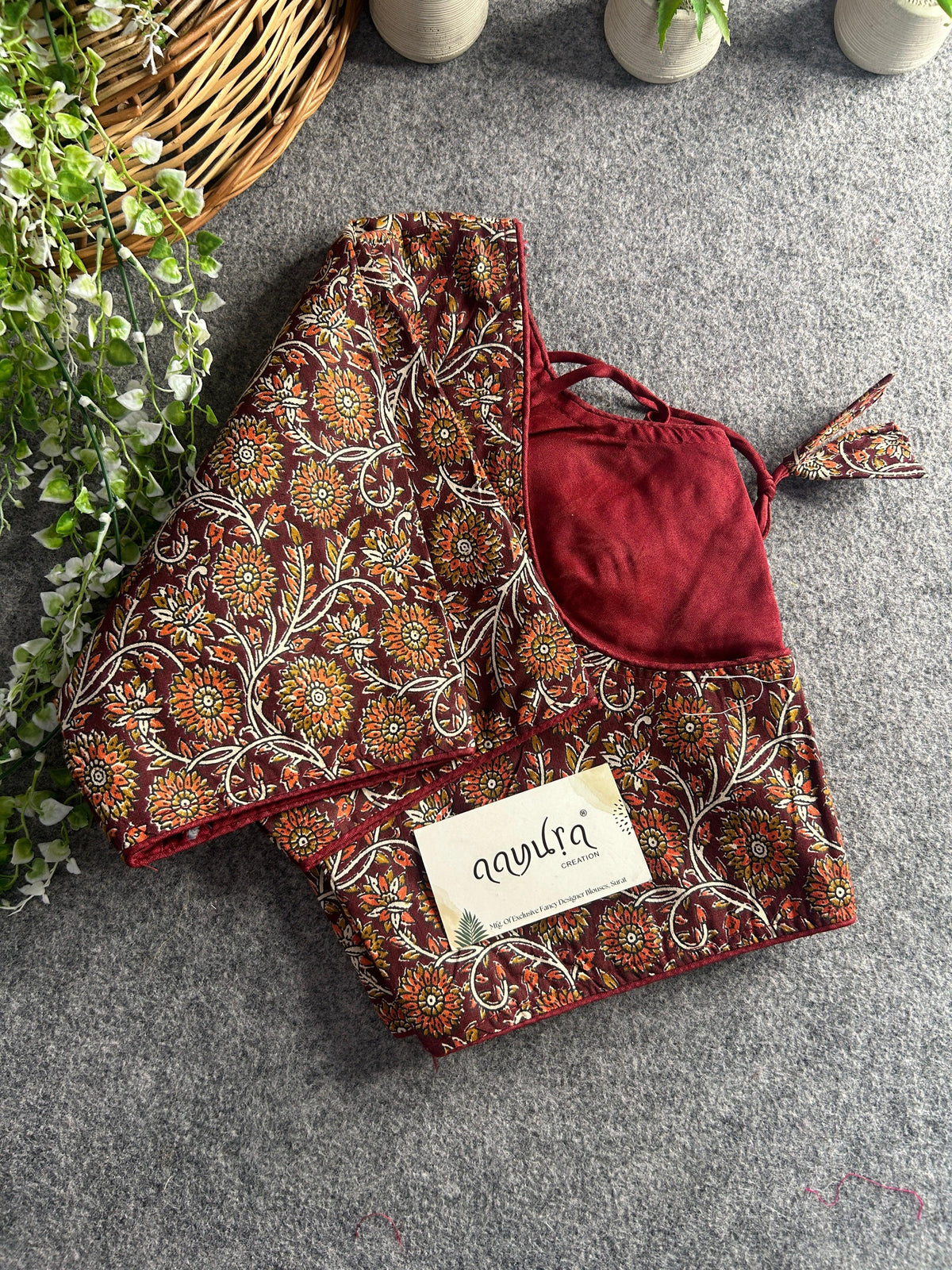 Pure cotton Ajrakh Print