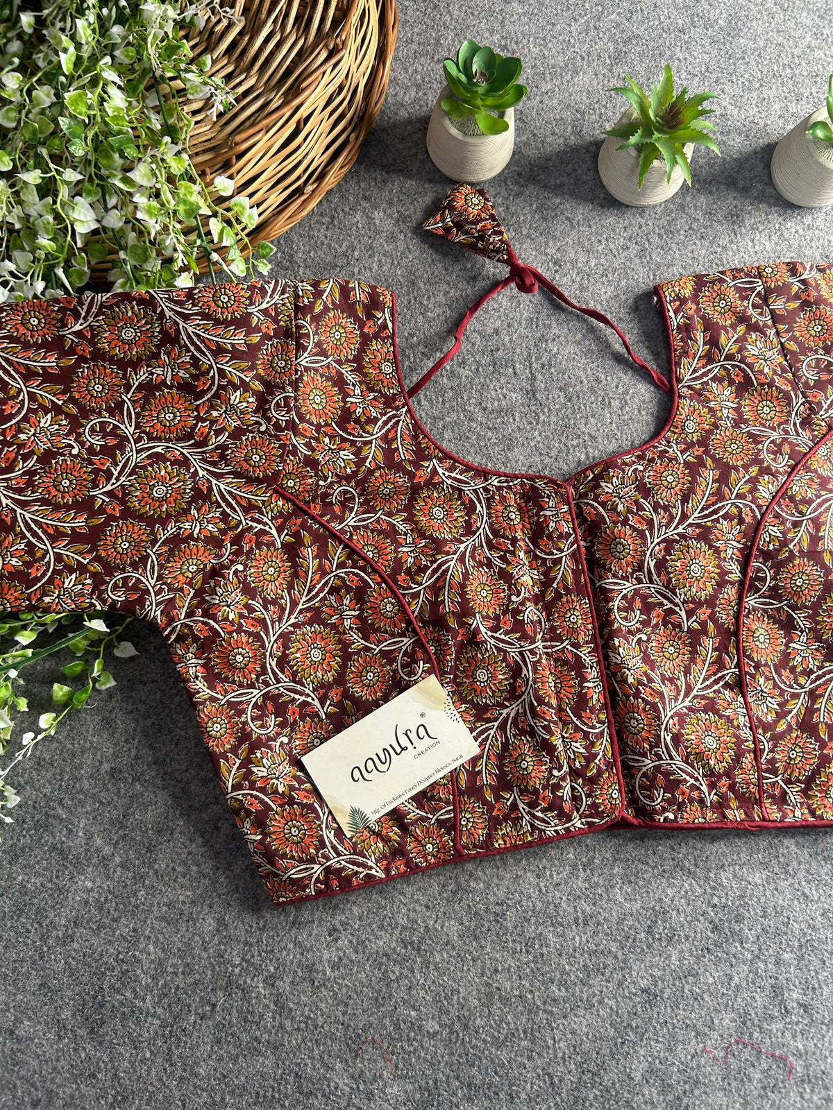 Pure cotton Ajrakh Print