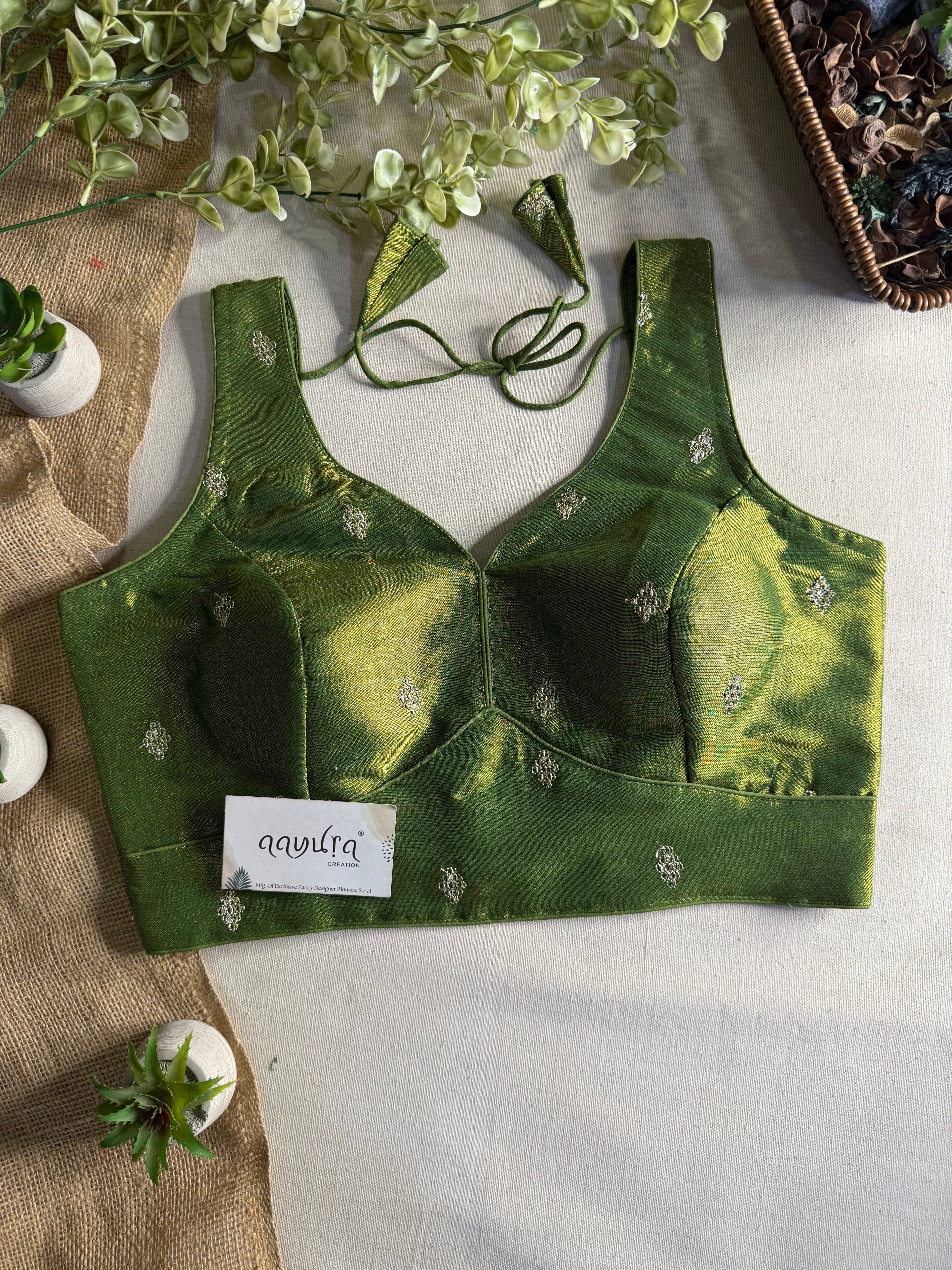 Zoya Shimmer Butti Blouse