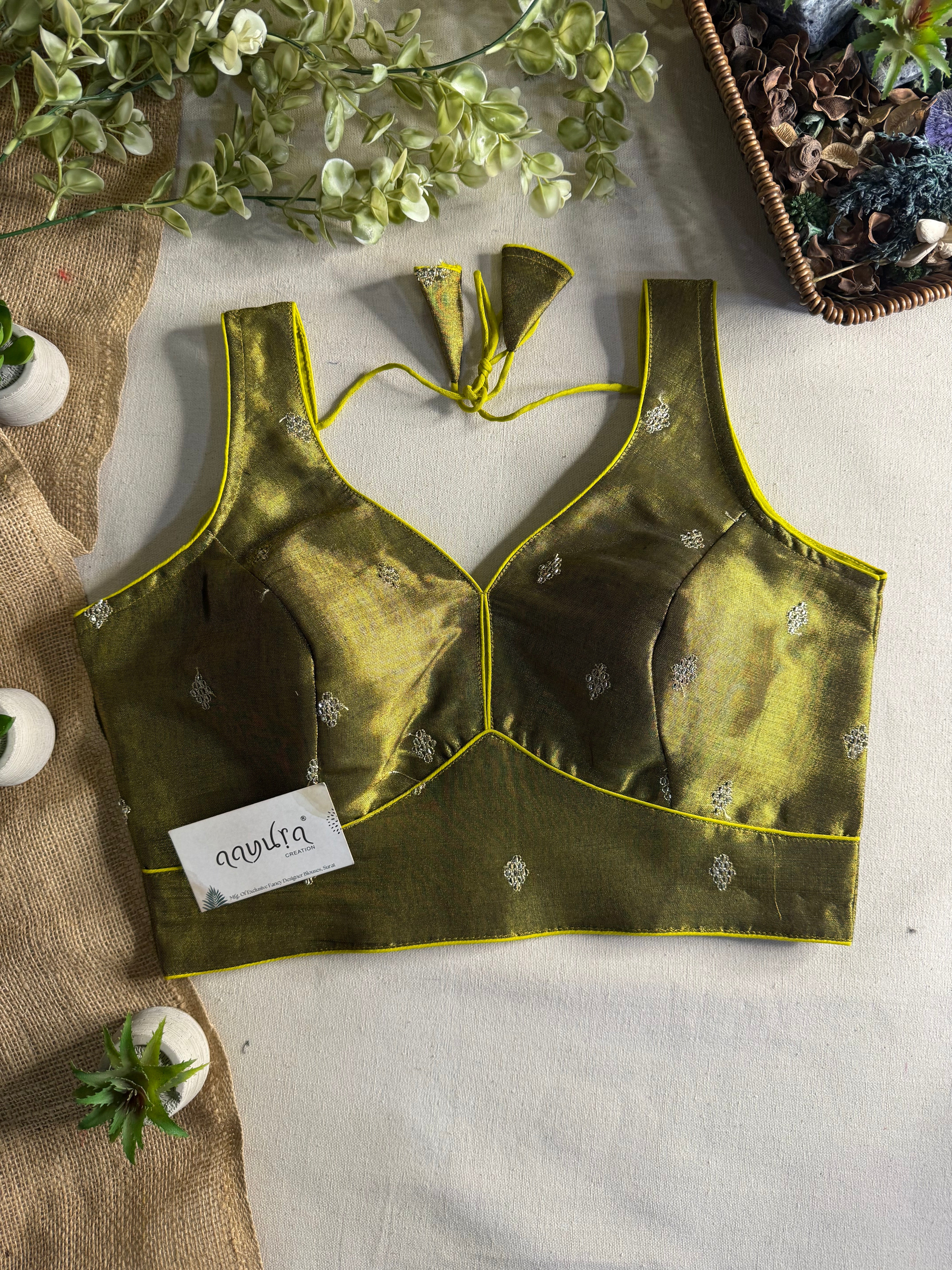 Zoya Shimmer Butti Blouse