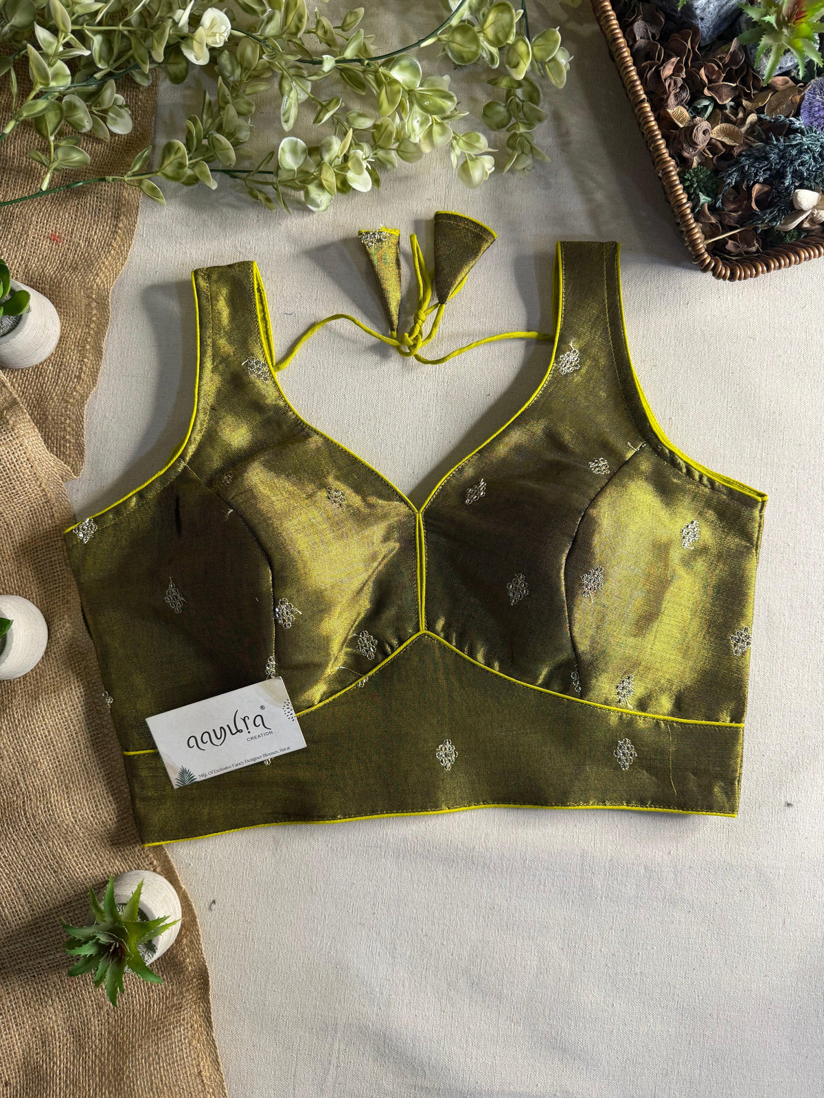 Zoya Shimmer Butti Blouse