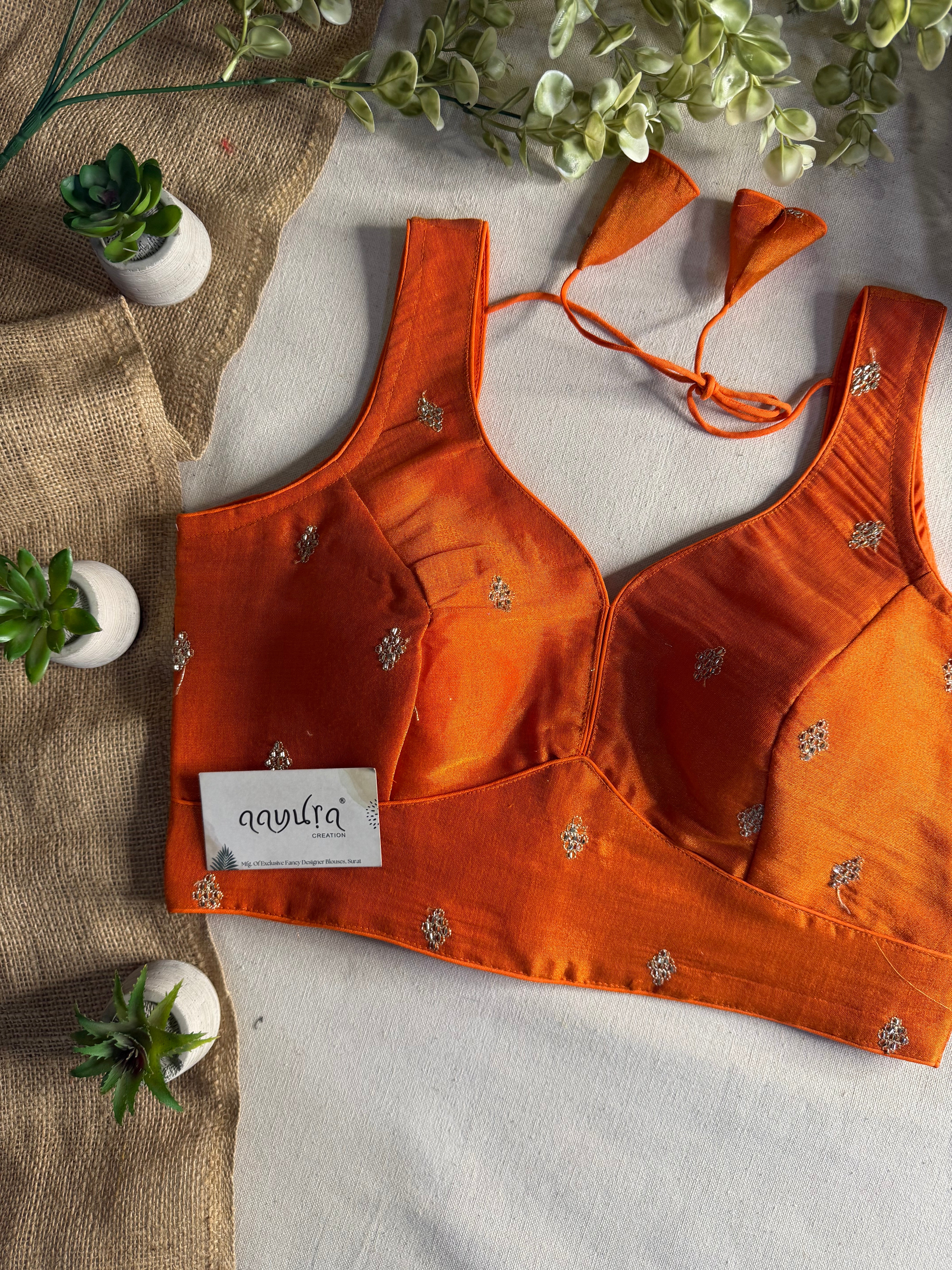 Zoya Shimmer Butti Blouse