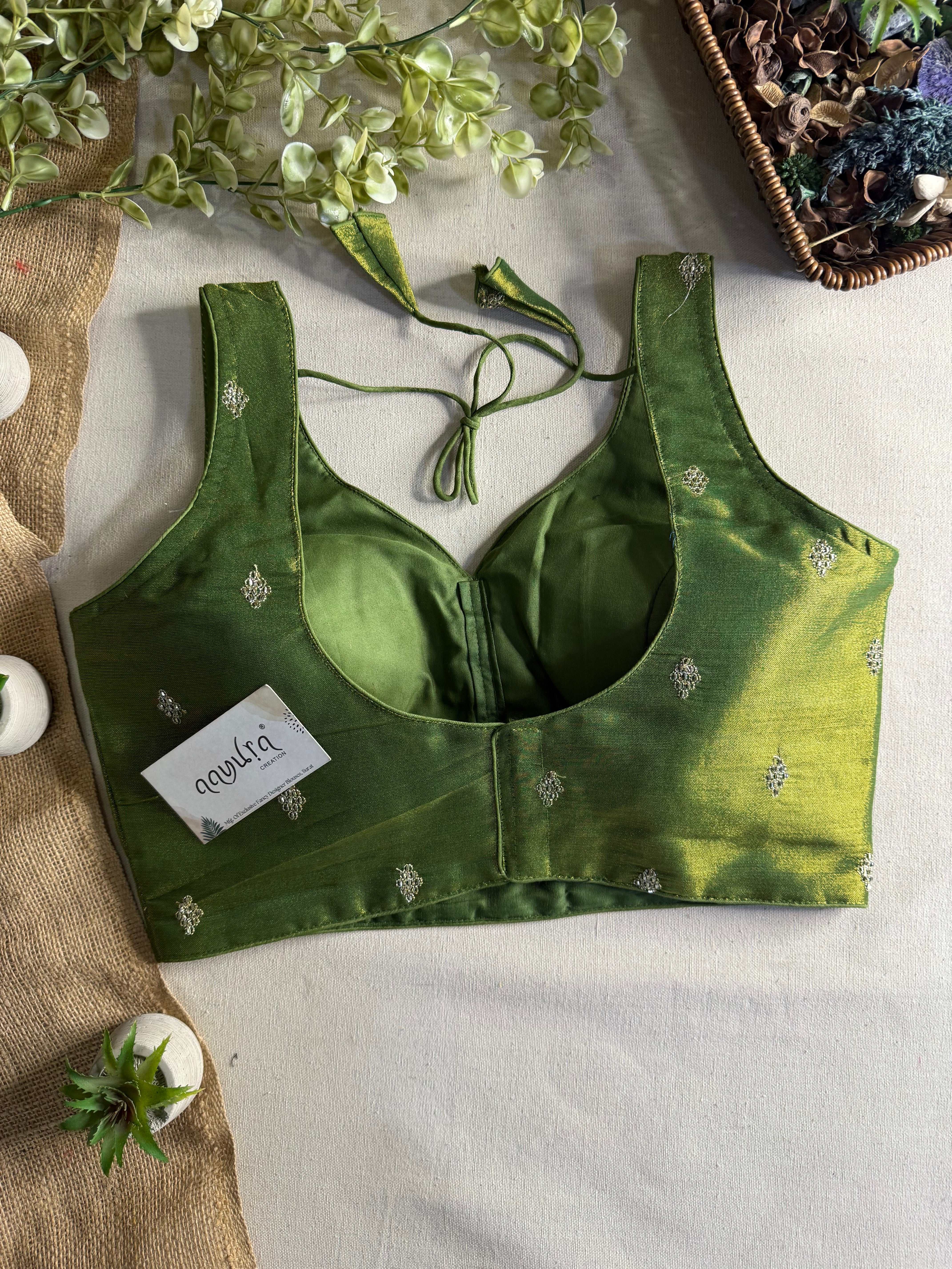 Zoya Shimmer Butti Blouse