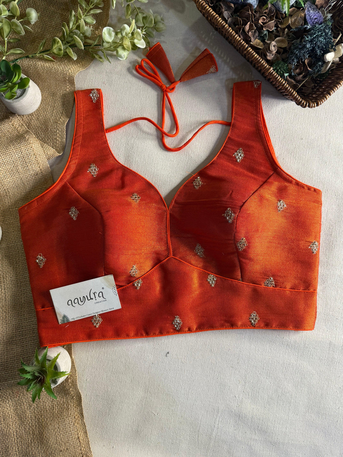 Zoya Shimmer Butti Blouse
