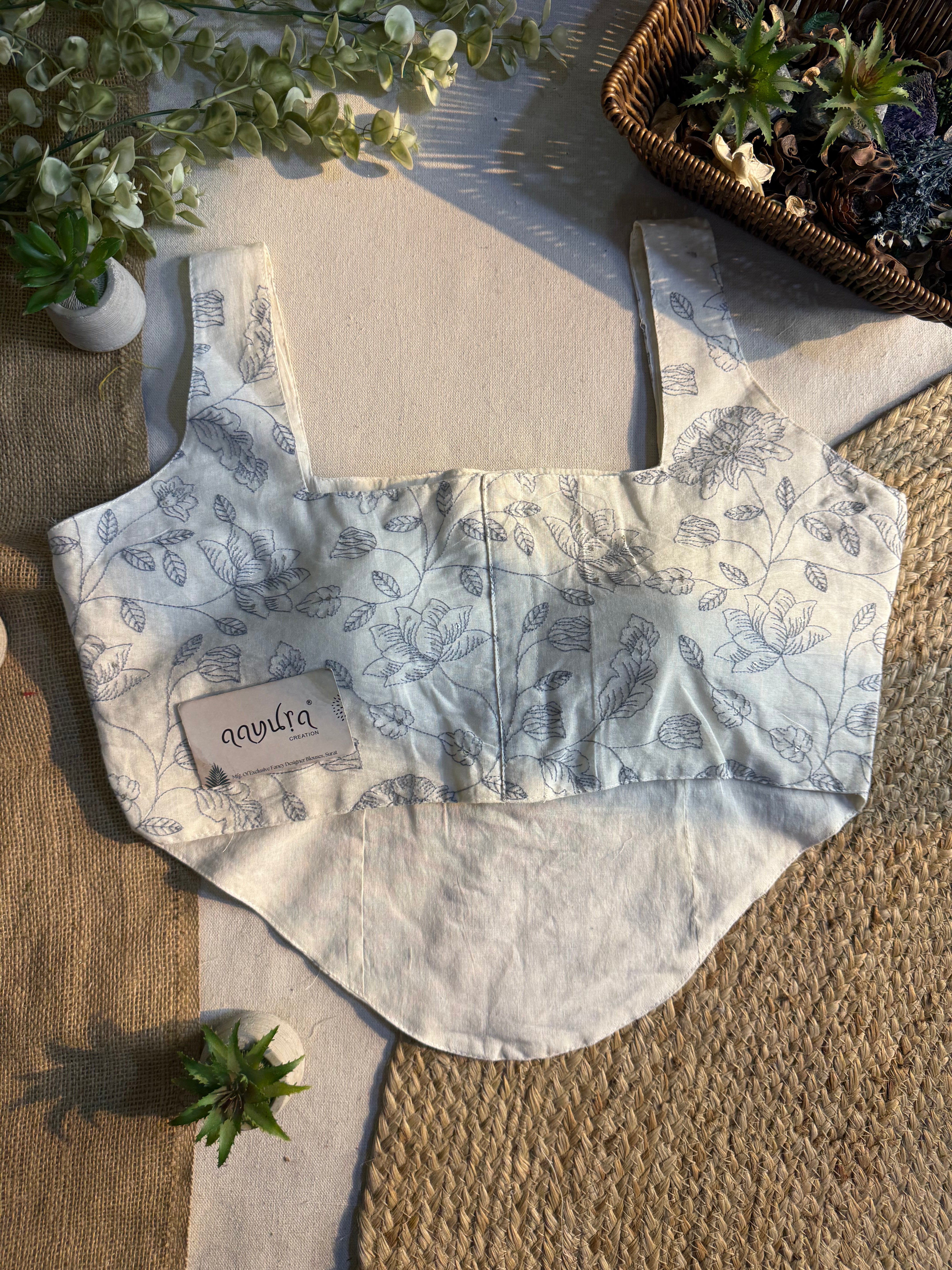Multiflora Cotton Blouse