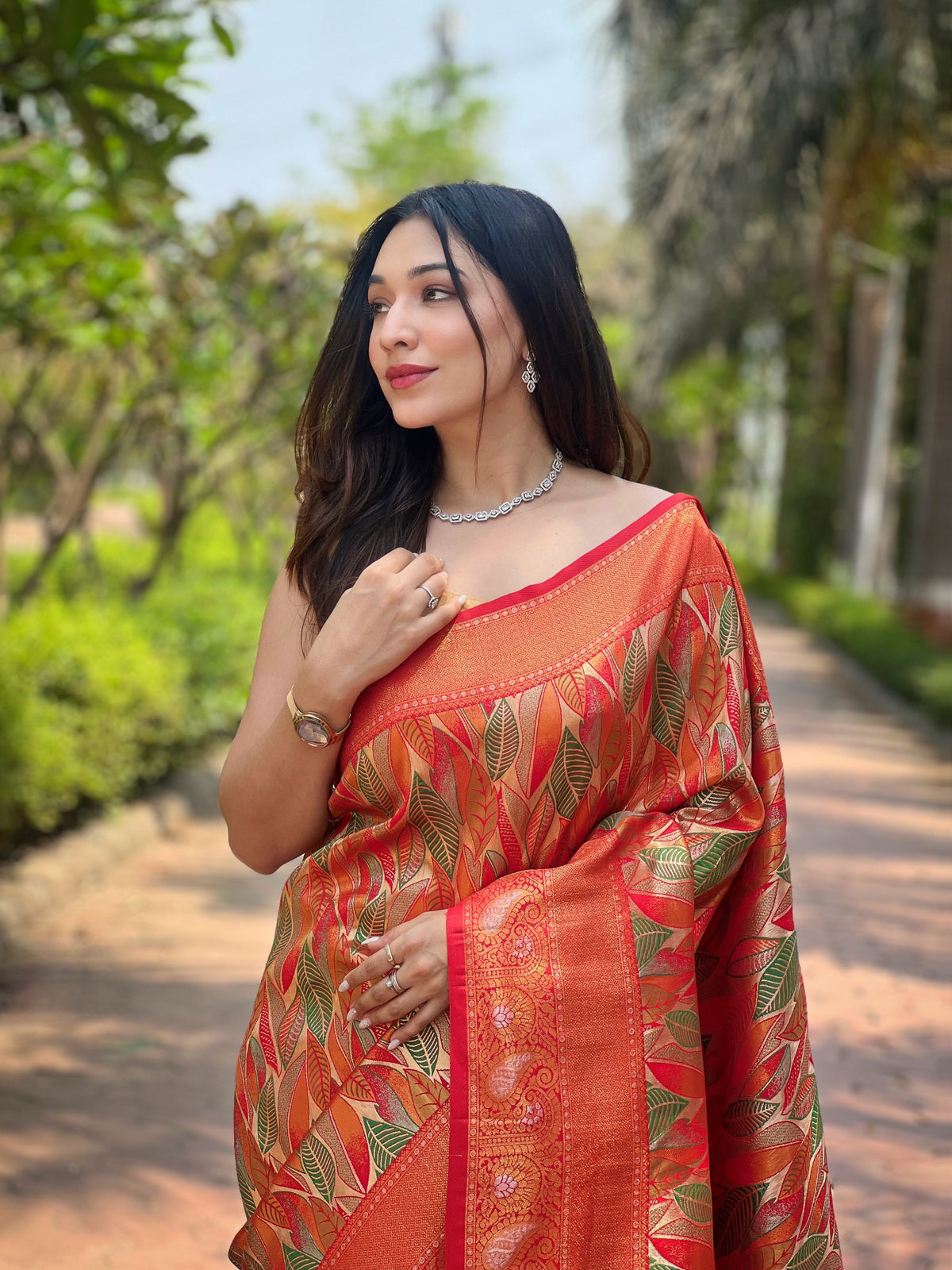 Vasundhara Rich Silk Saree