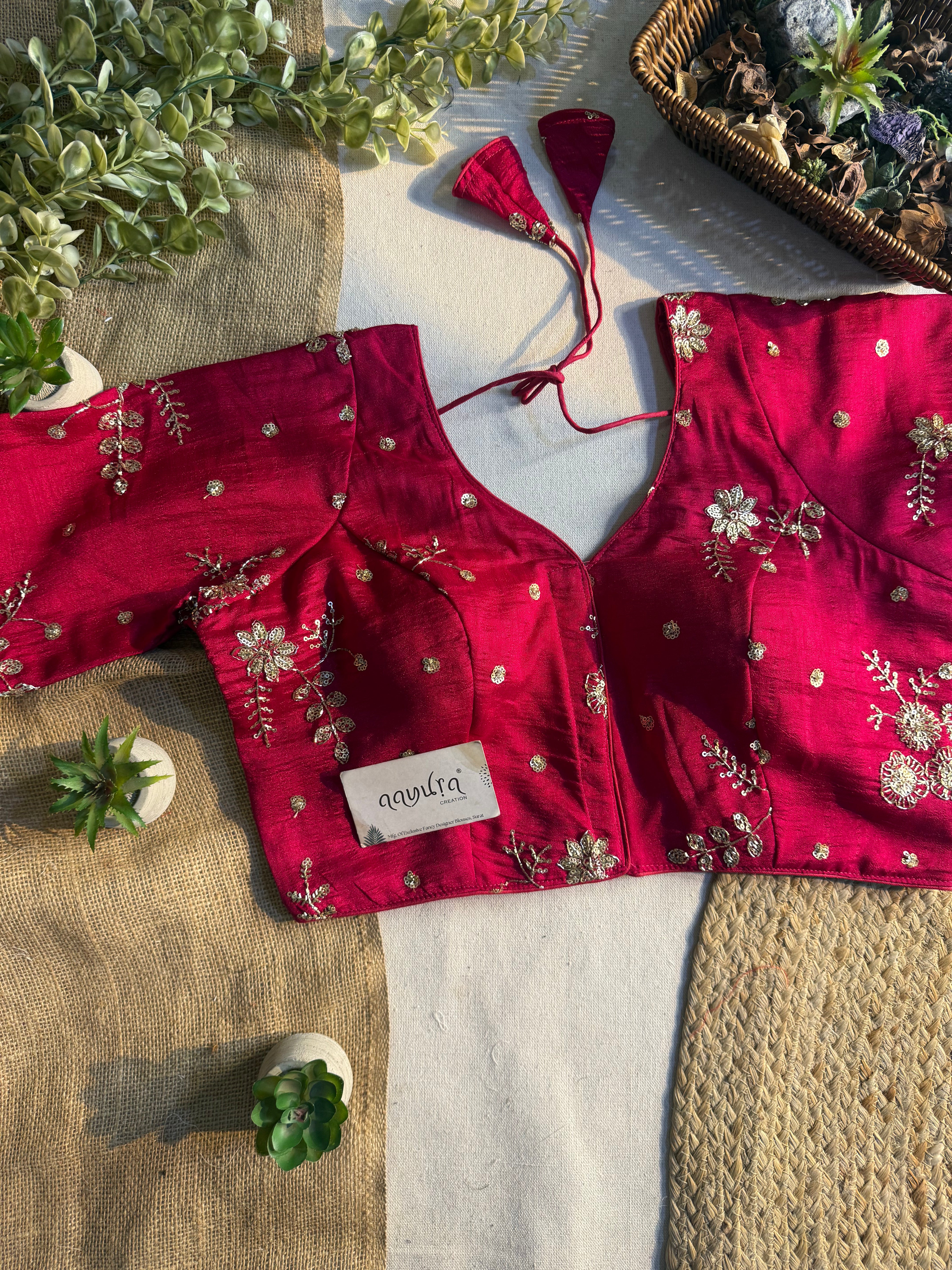 Sadvika Front Open Blouse