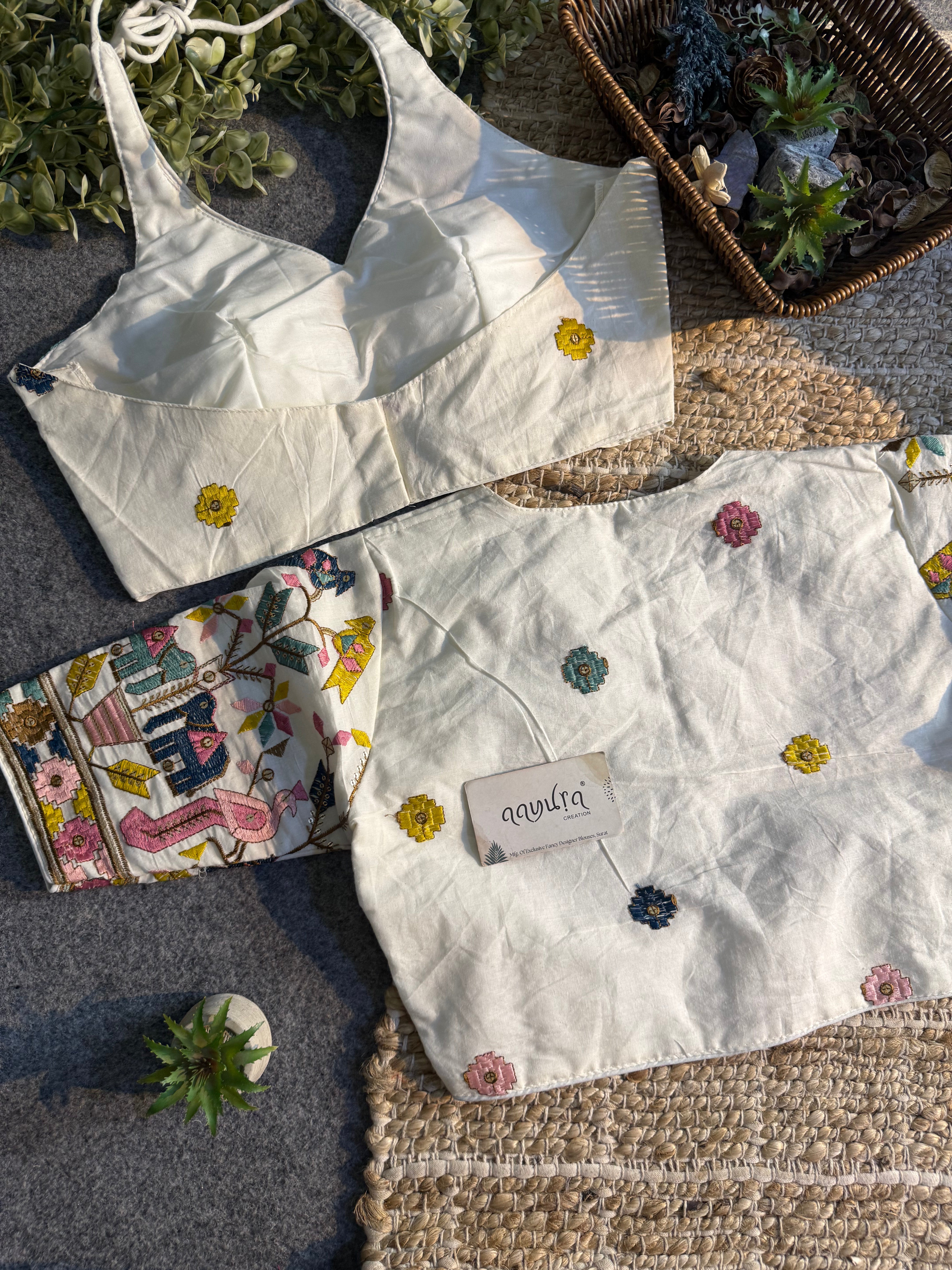 Premium Cotton 2 Way Blouse