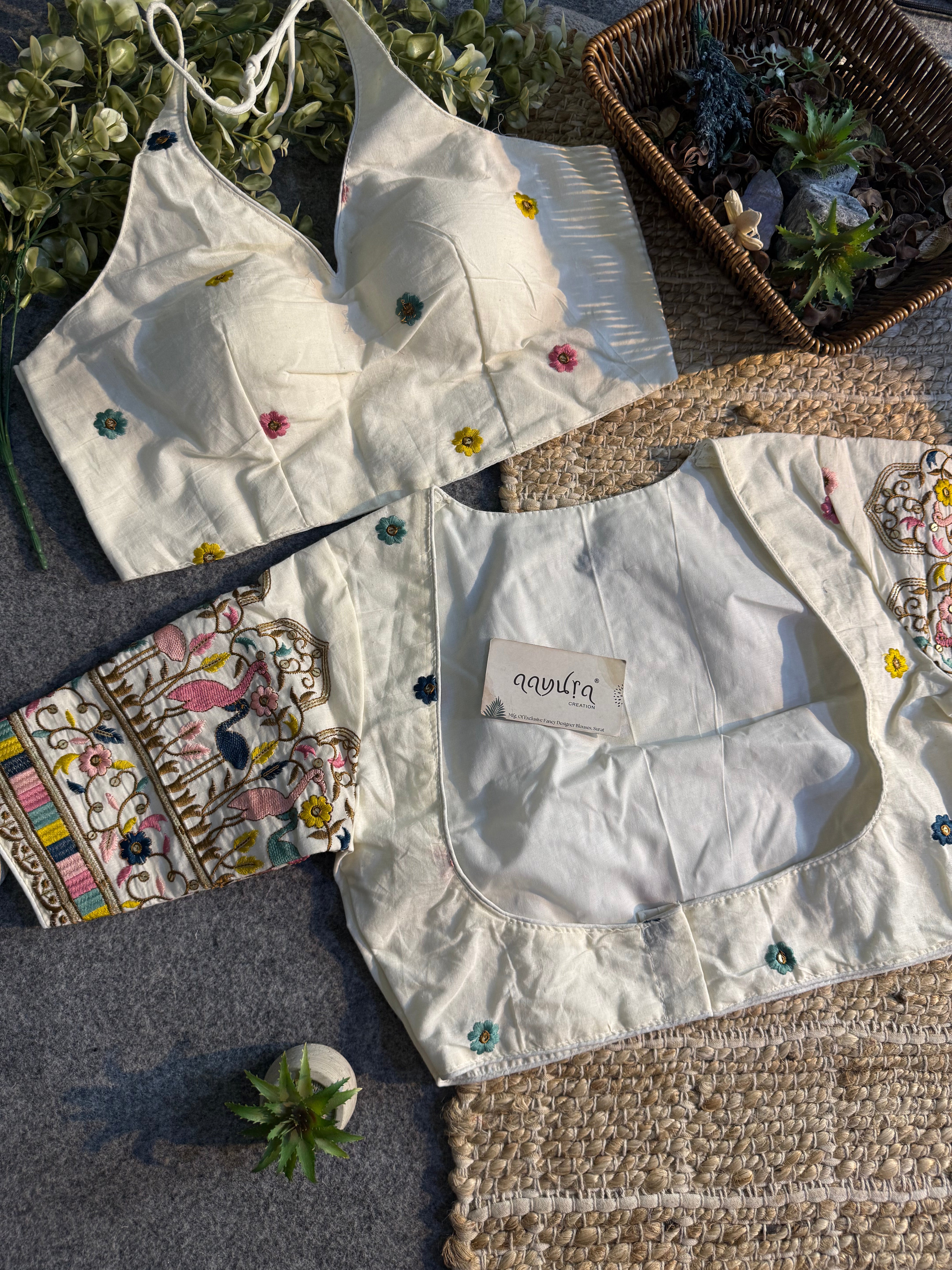 Premium Cotton 2 Way Blouse