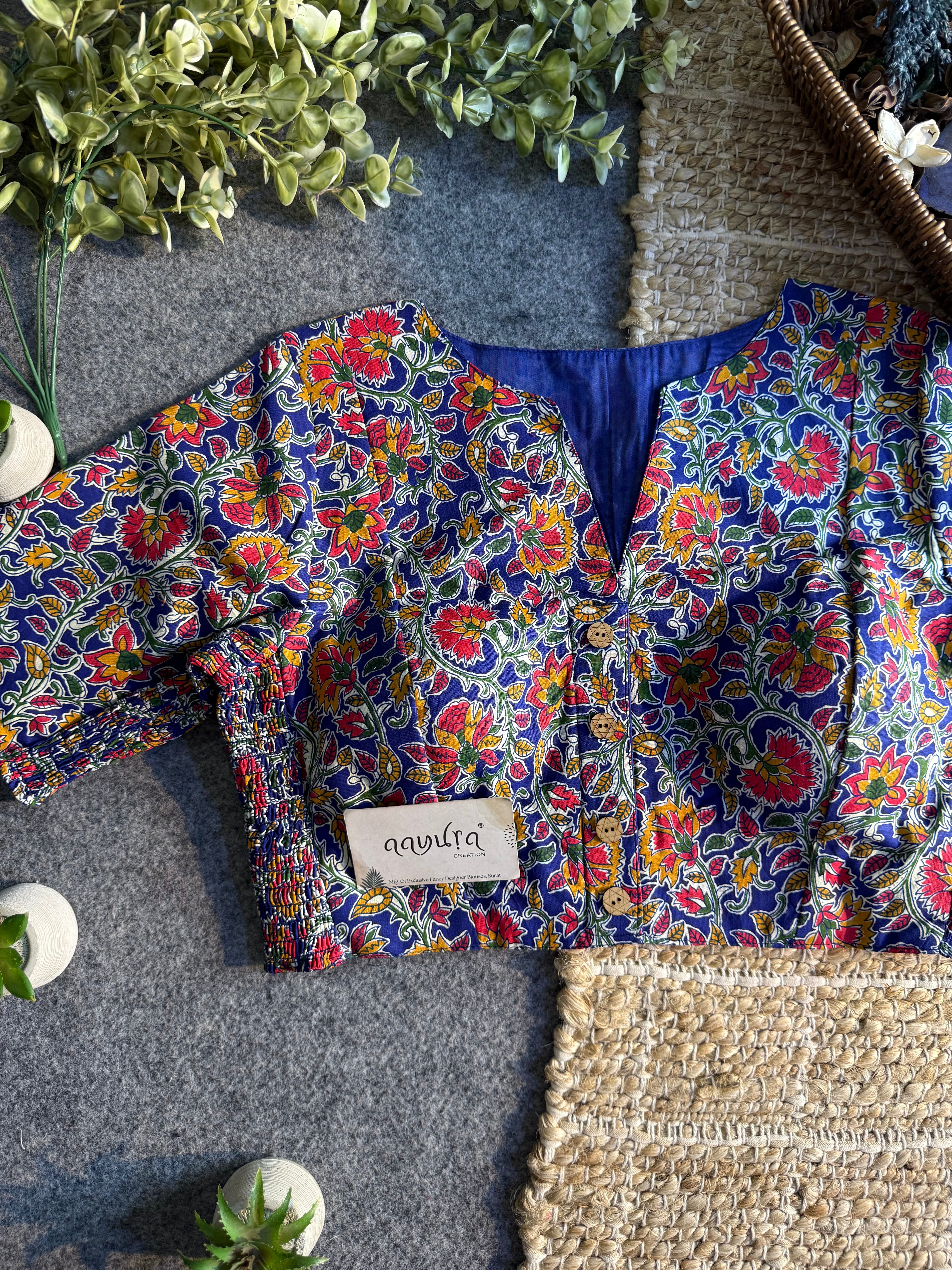 Comfort Fit Cotton Blouse