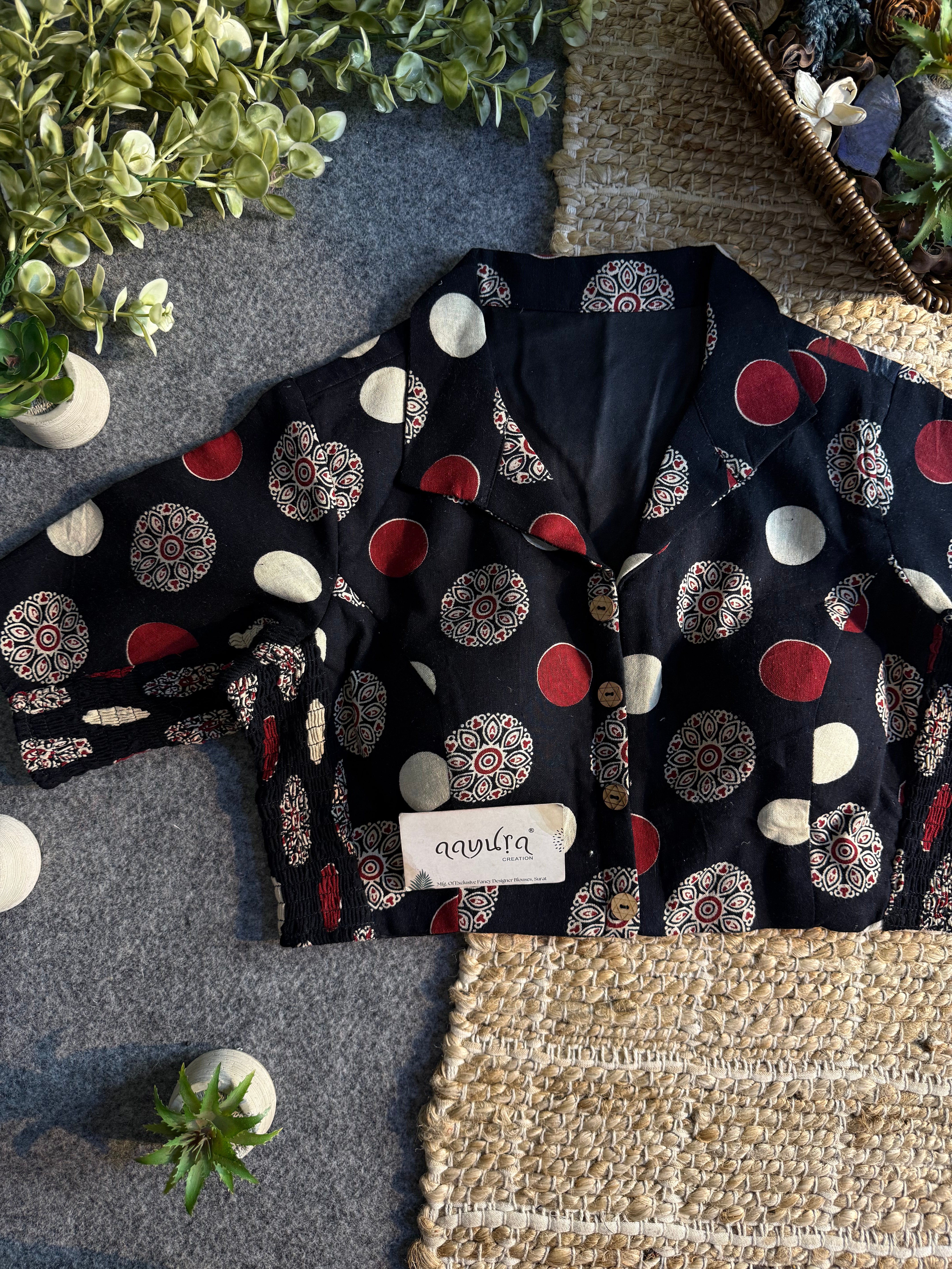 Ebony Grace Designer Blouse