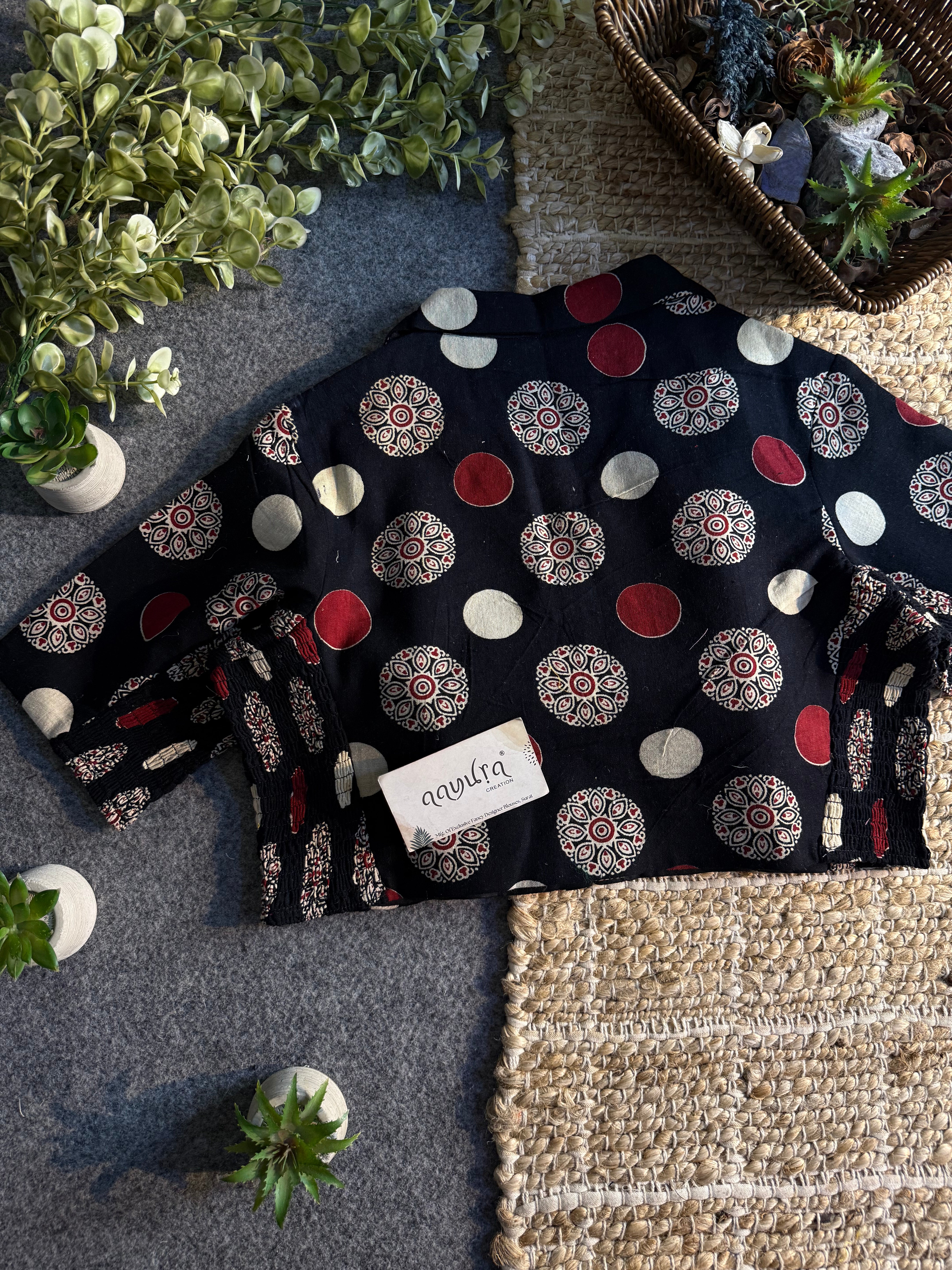 Ebony Grace Designer Blouse