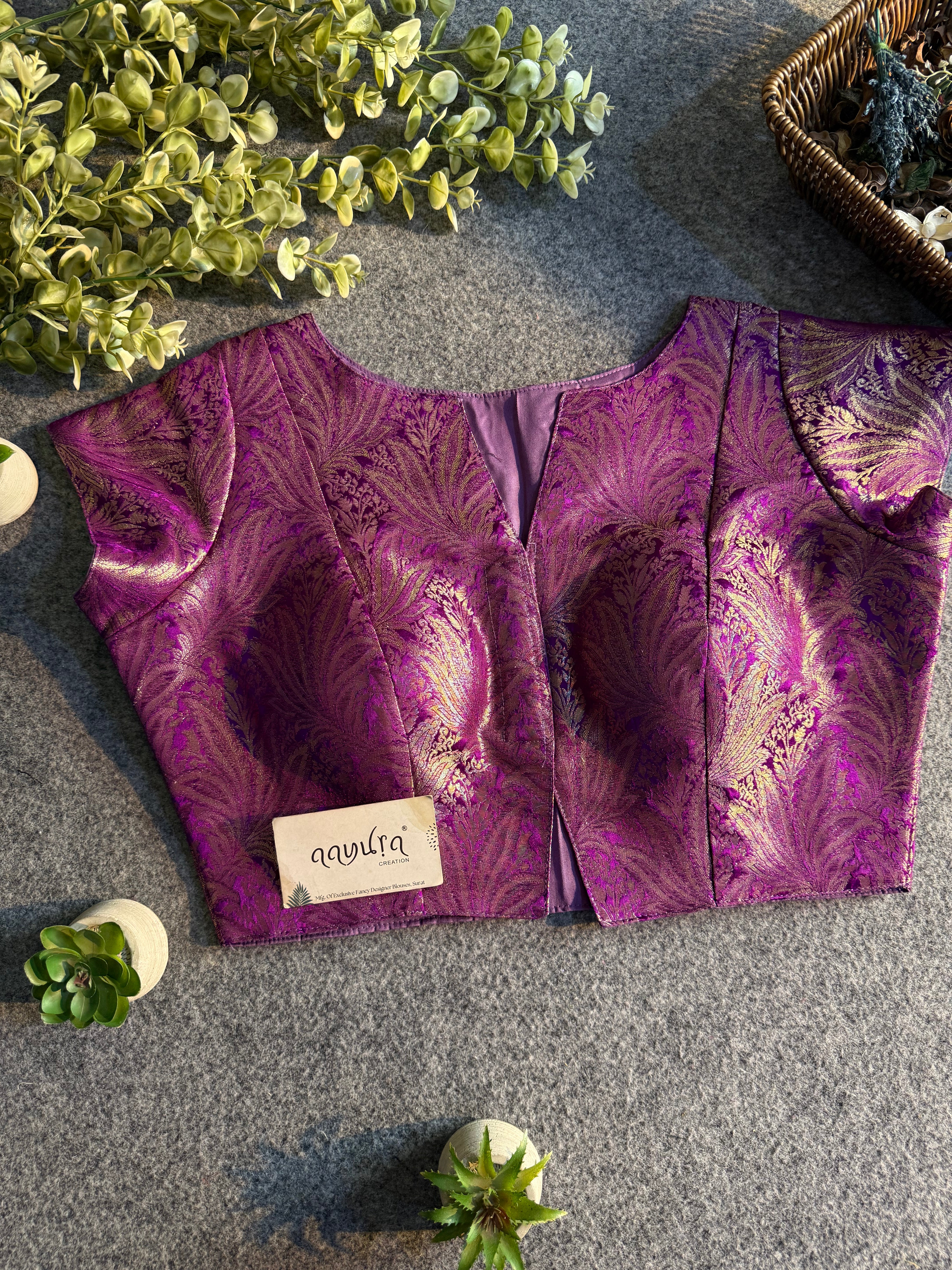 VANSHIKA FRONT OPEN BLOUSE
