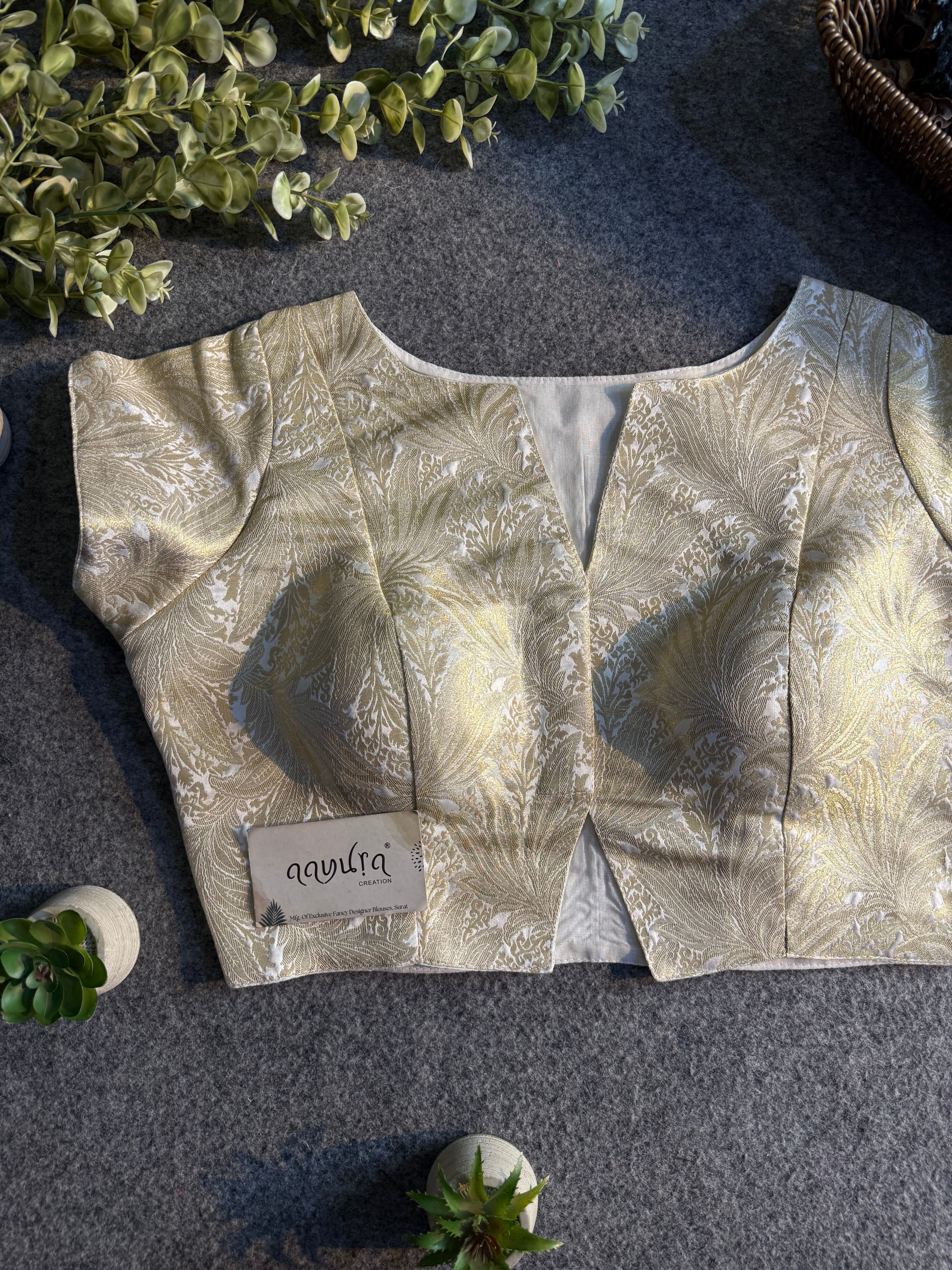 VANSHIKA FRONT OPEN BLOUSE