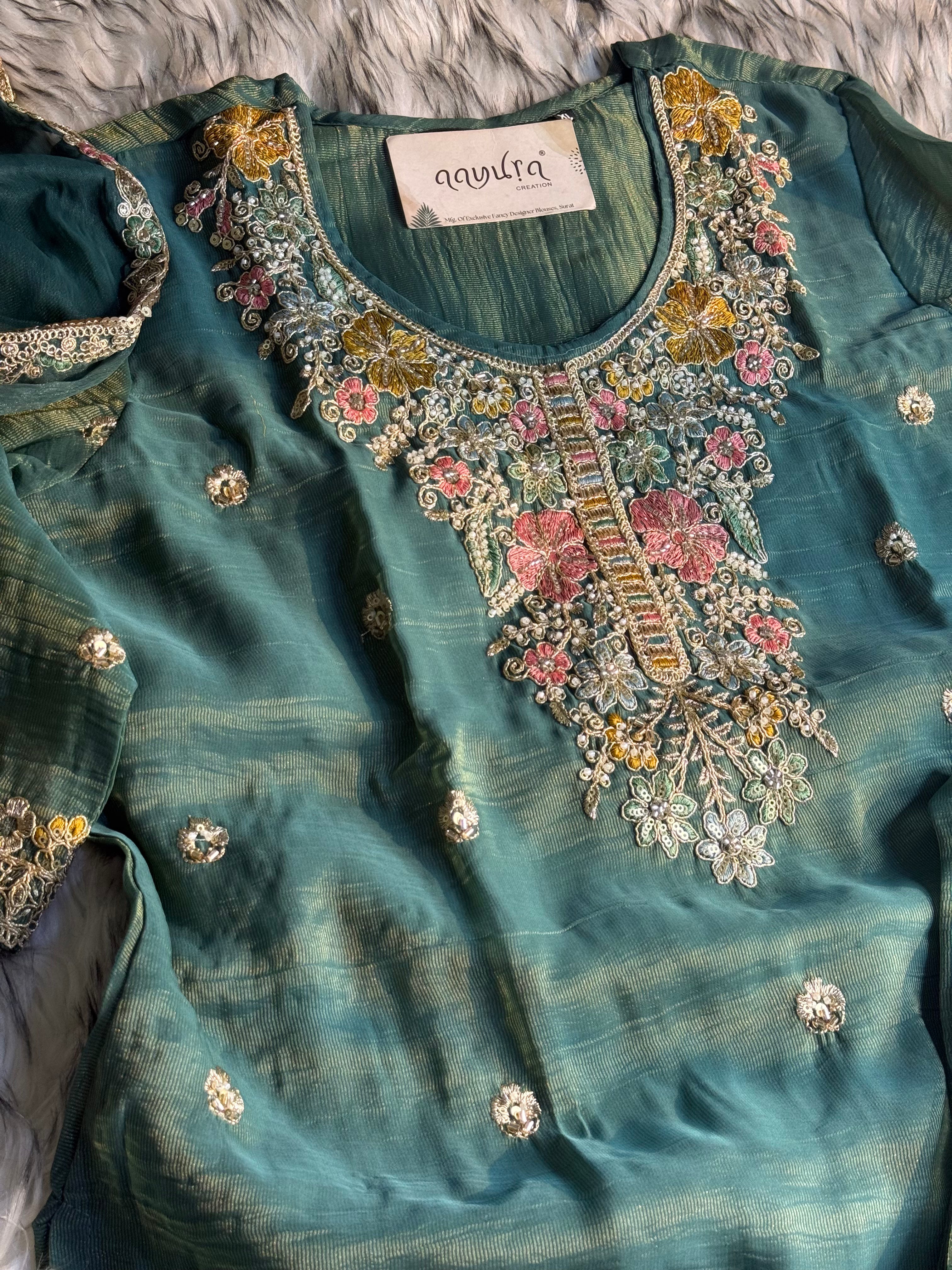 Heer Designer Palazzo Sharara Set