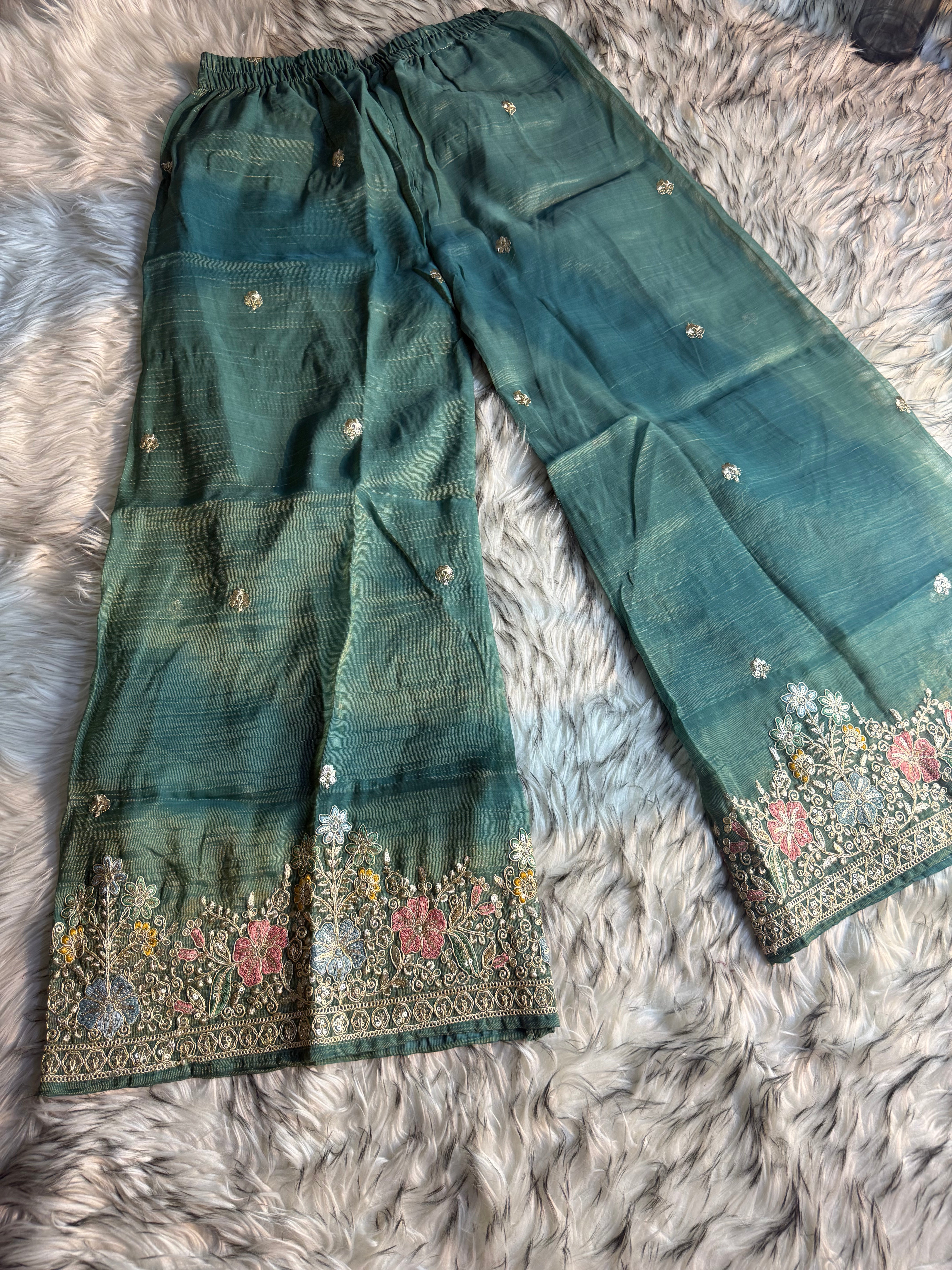 Heer Designer Palazzo Sharara Set
