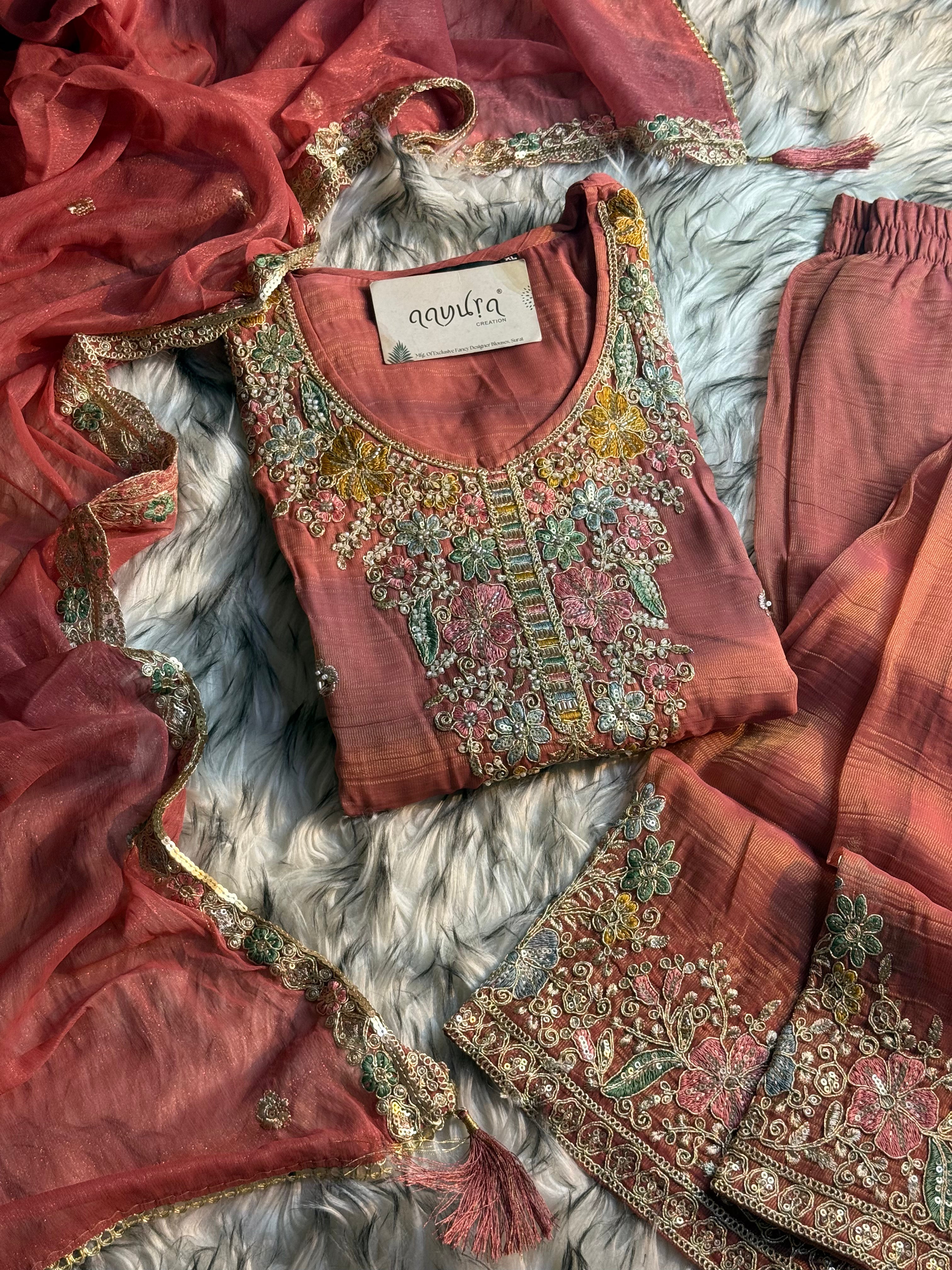 Heer Designer Palazzo Sharara Set