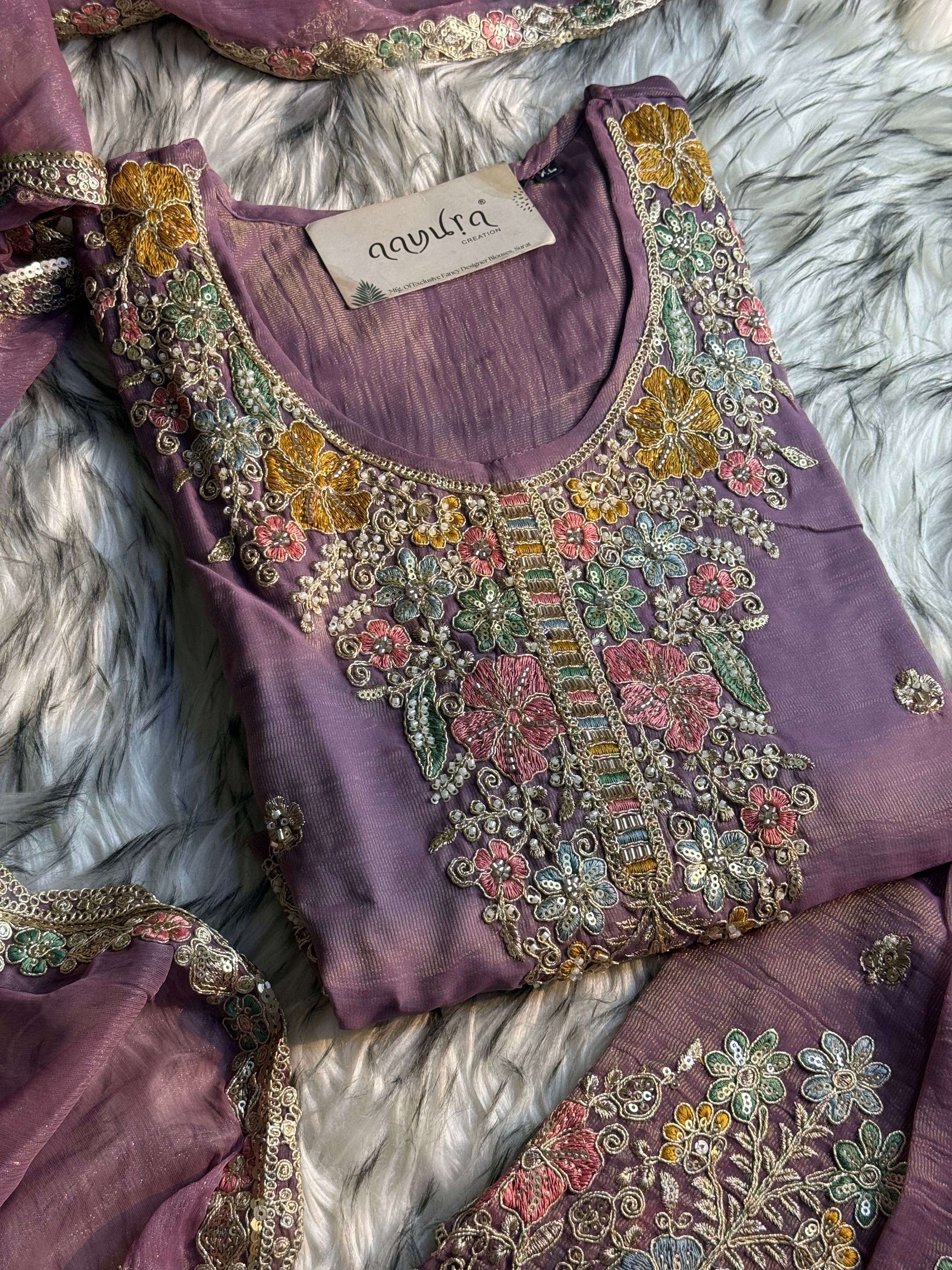 Heer Designer Palazzo Sharara Set