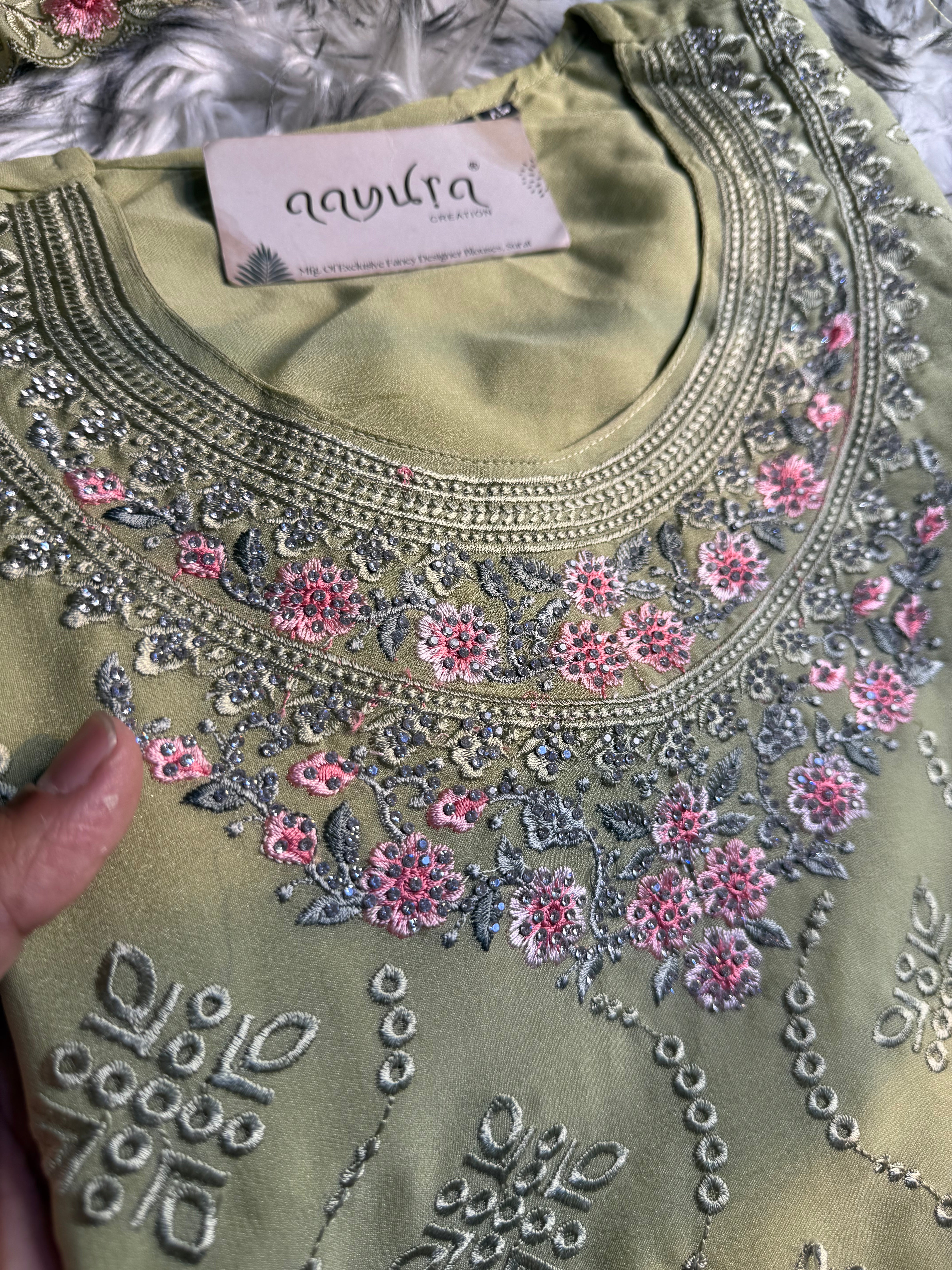 Eira Festive Palazzo Sharara Set