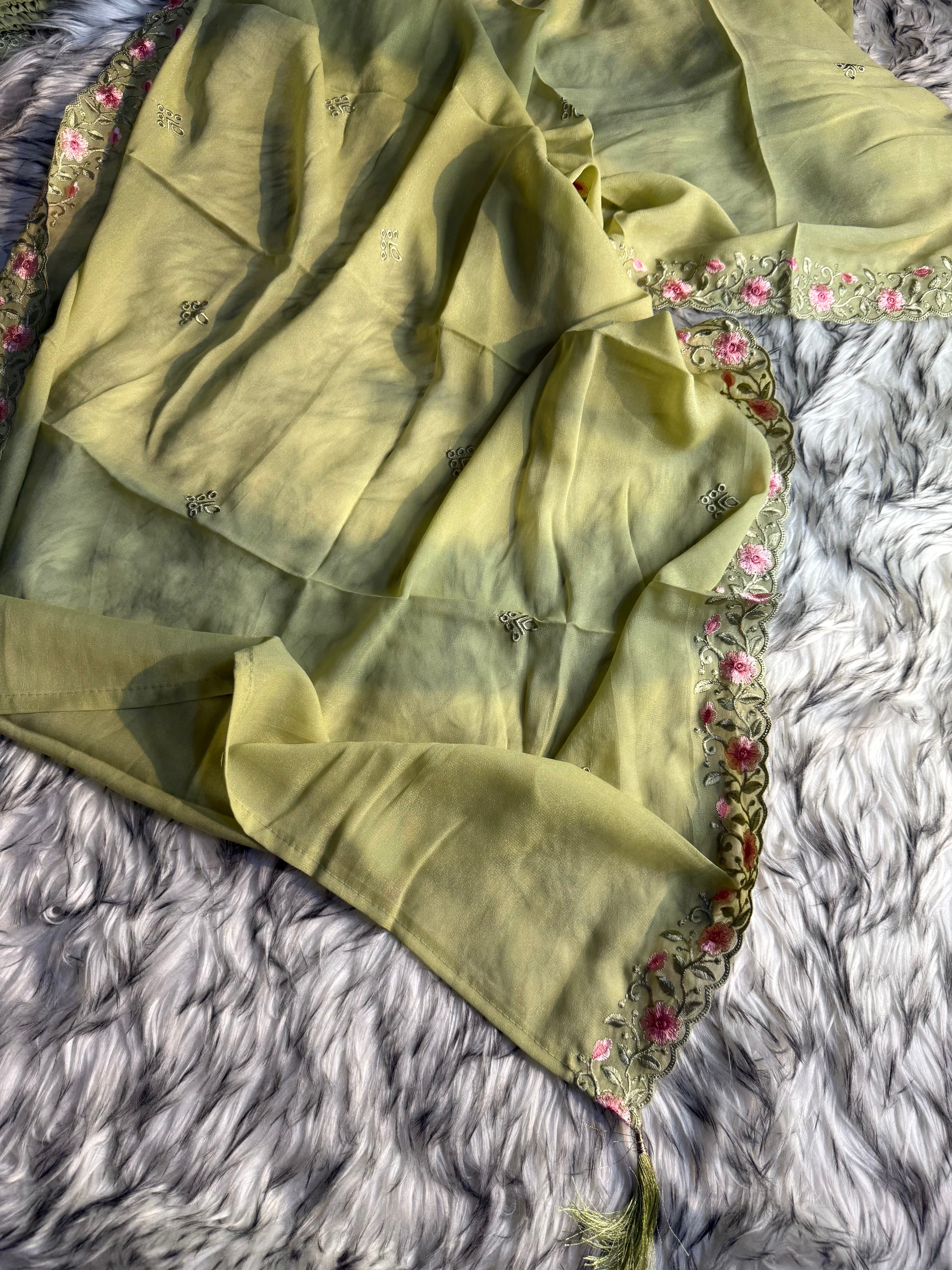 Eira Festive Palazzo Sharara Set