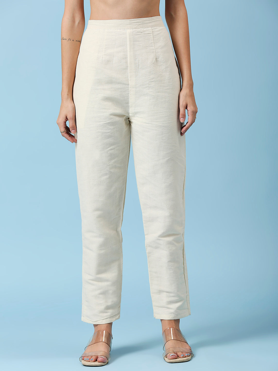 Embroidered Khadi Cotton Summer Top