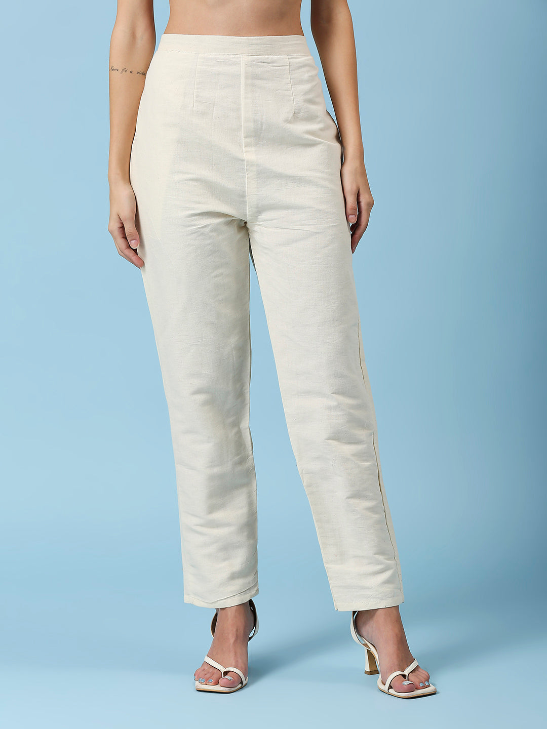 Embroidered Khadi Cotton Summer Top