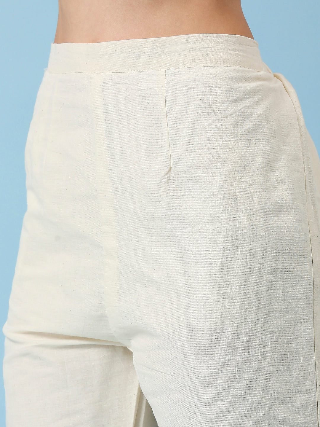 Embroidered Khadi Cotton Summer Top