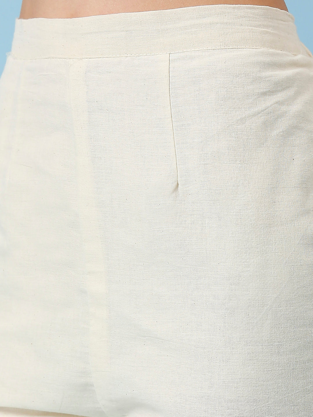 Embroidered Khadi Cotton Summer Top