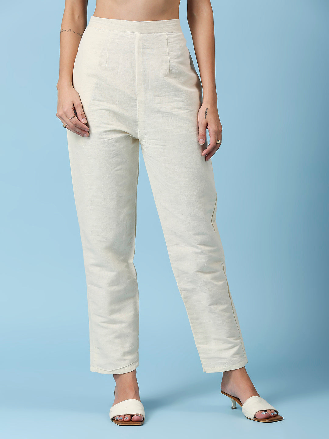 Embroidered Khadi Cotton Summer Top