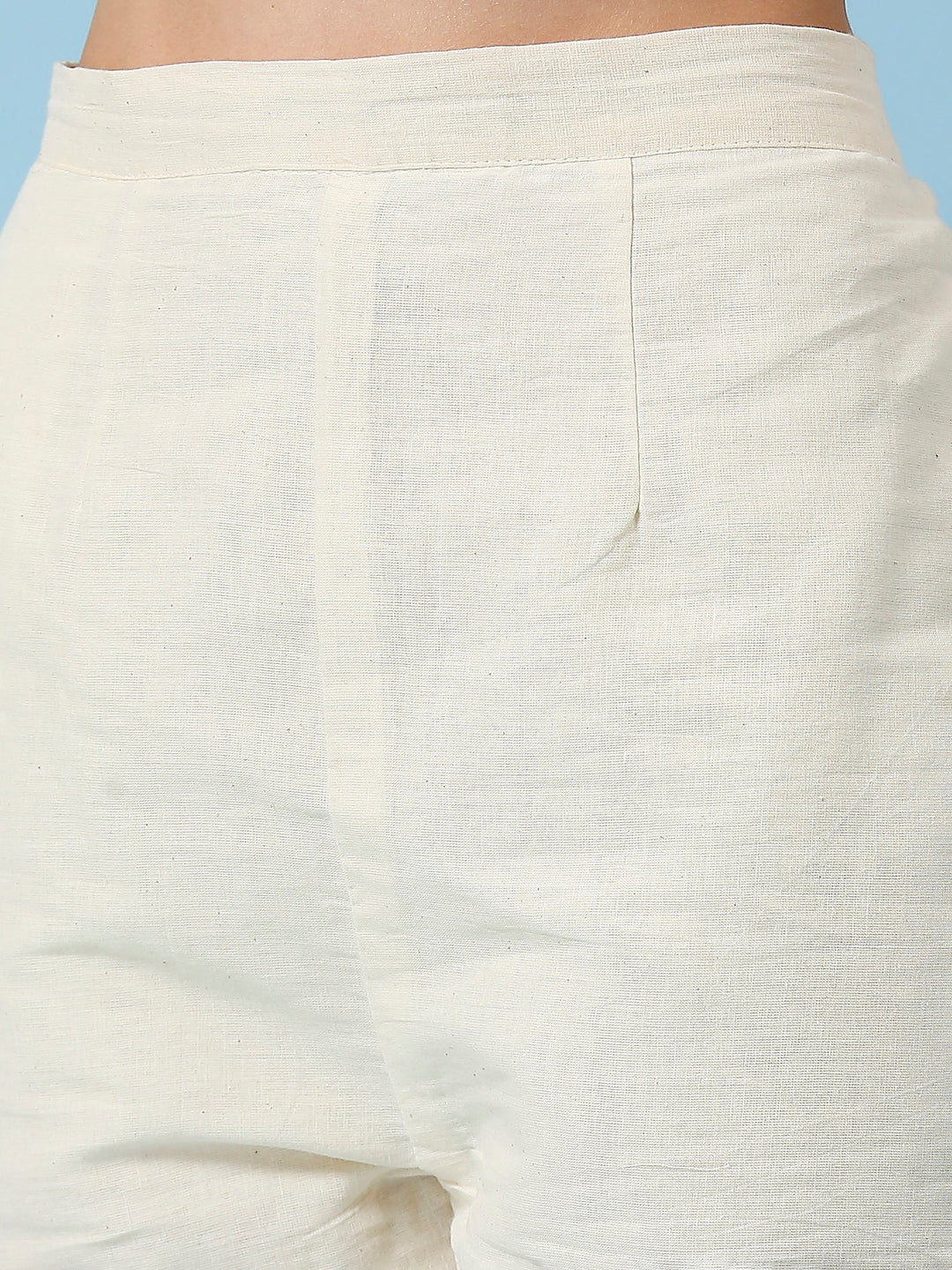 Embroidered Khadi Cotton Summer Top