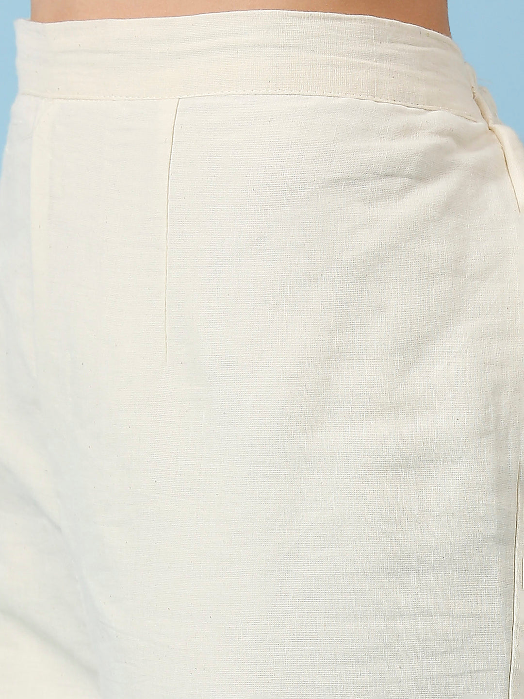 Embroidered Khadi Cotton Summer Top