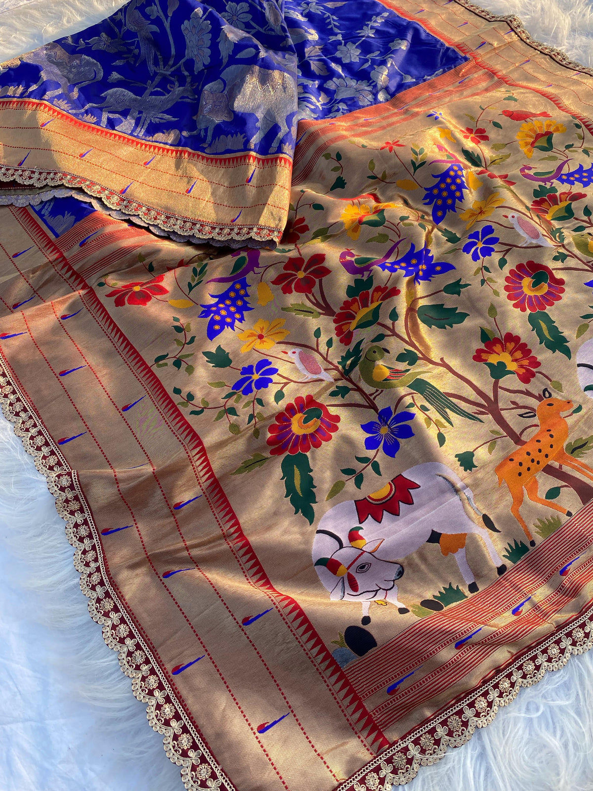 Riwaayat Premium Border Silk Saree